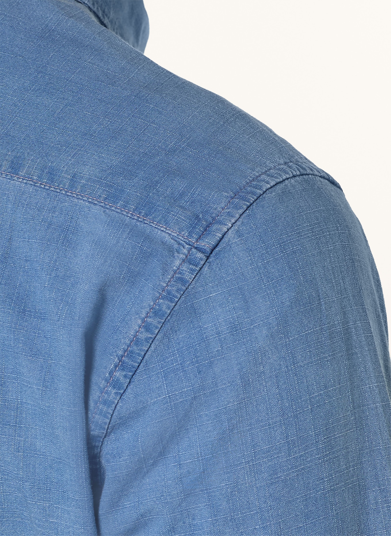 LES DEUX KASH shirt: BLUE