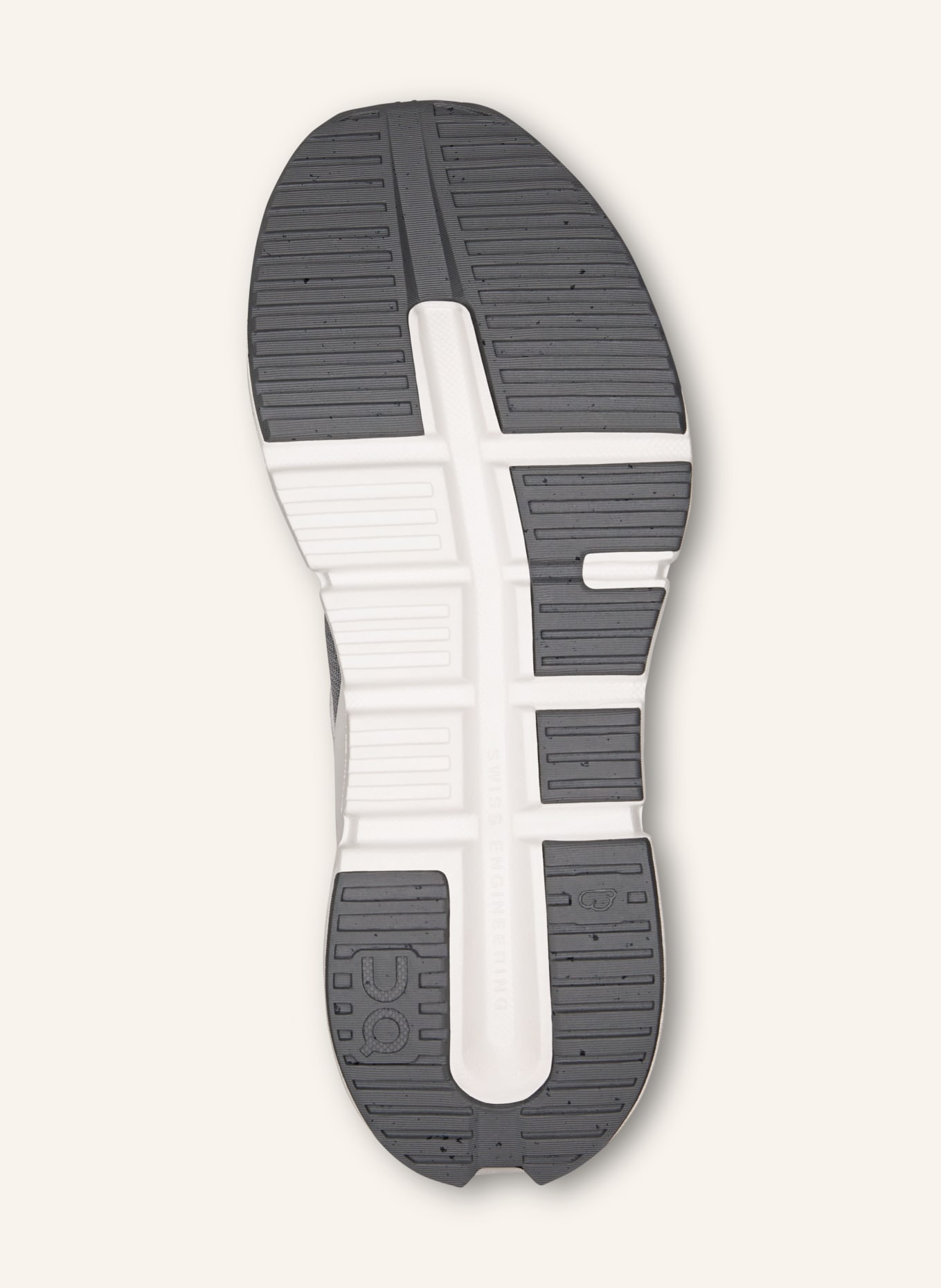 On CLOUDNOVA RIFT sneaker: GRAY / BLUE GRAY