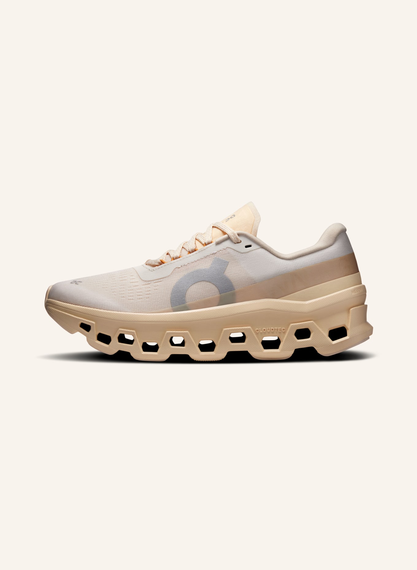 On CLOUDMONSTER 1 sneaker: ECRU
