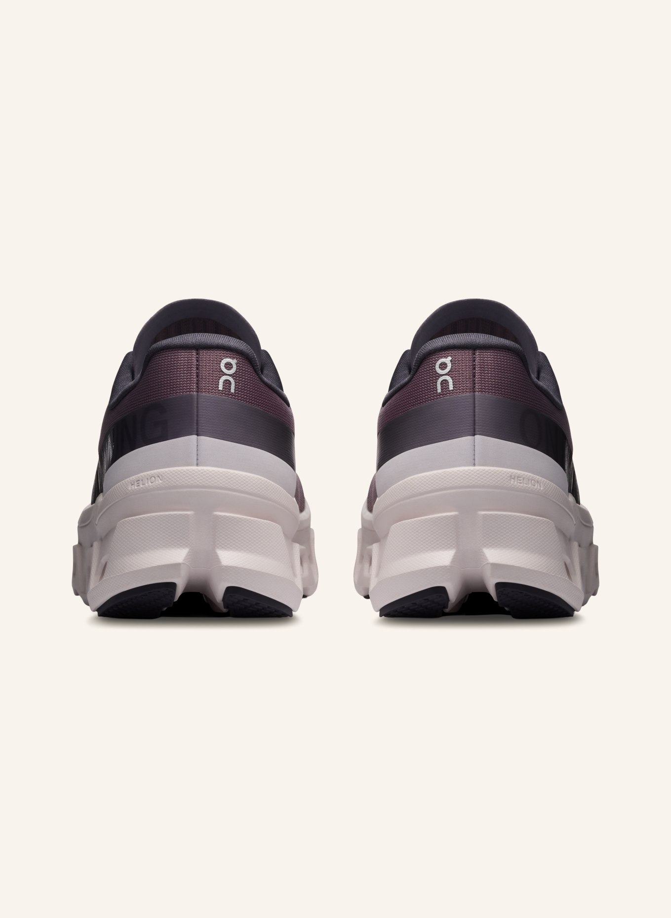 On CLOUDMONSTER 1 sneaker: DARK BROWN / GRAY