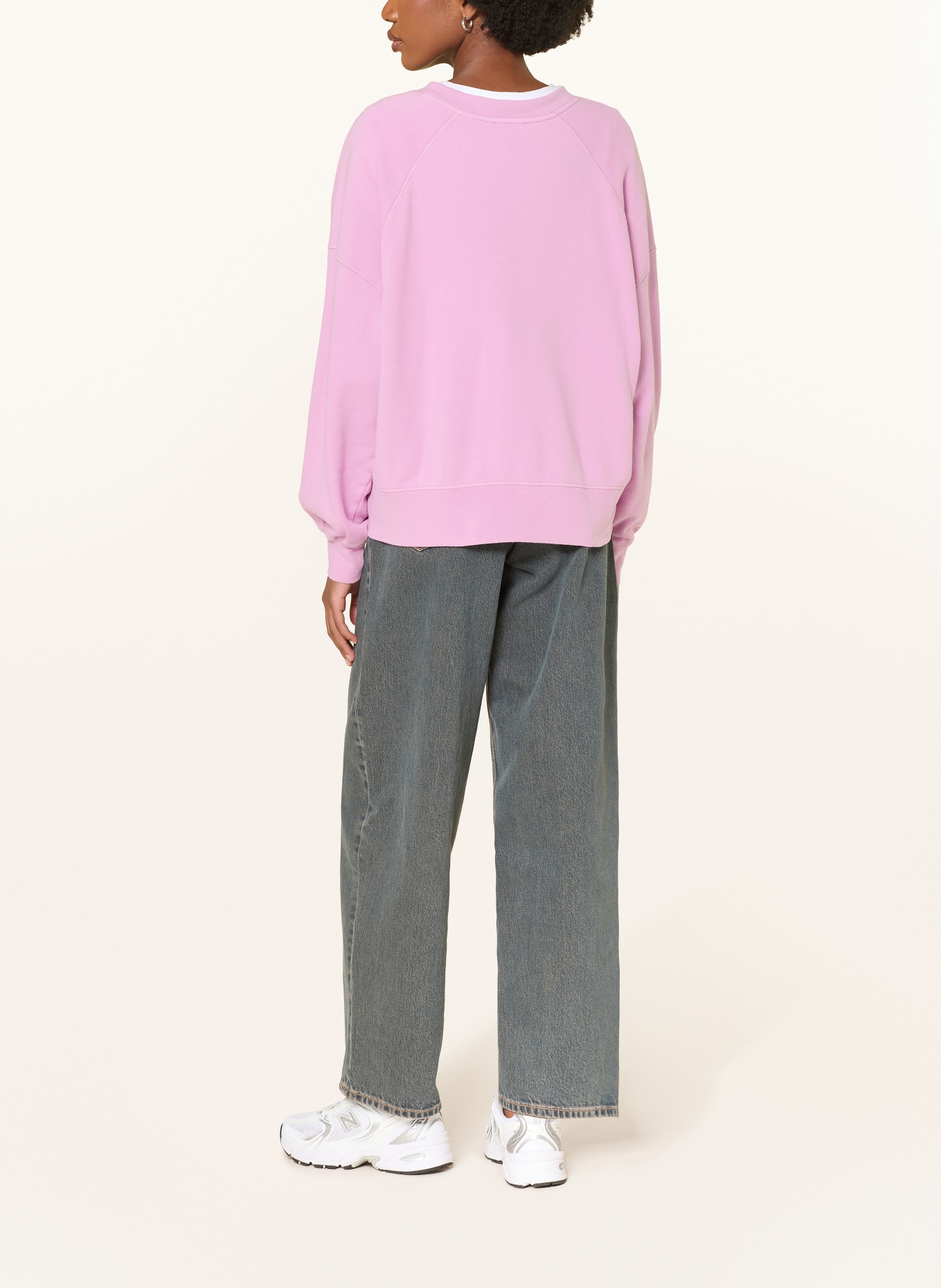 American Vintage Bluza nierozpinana ATUBAY: JASNOFIOLETOWY