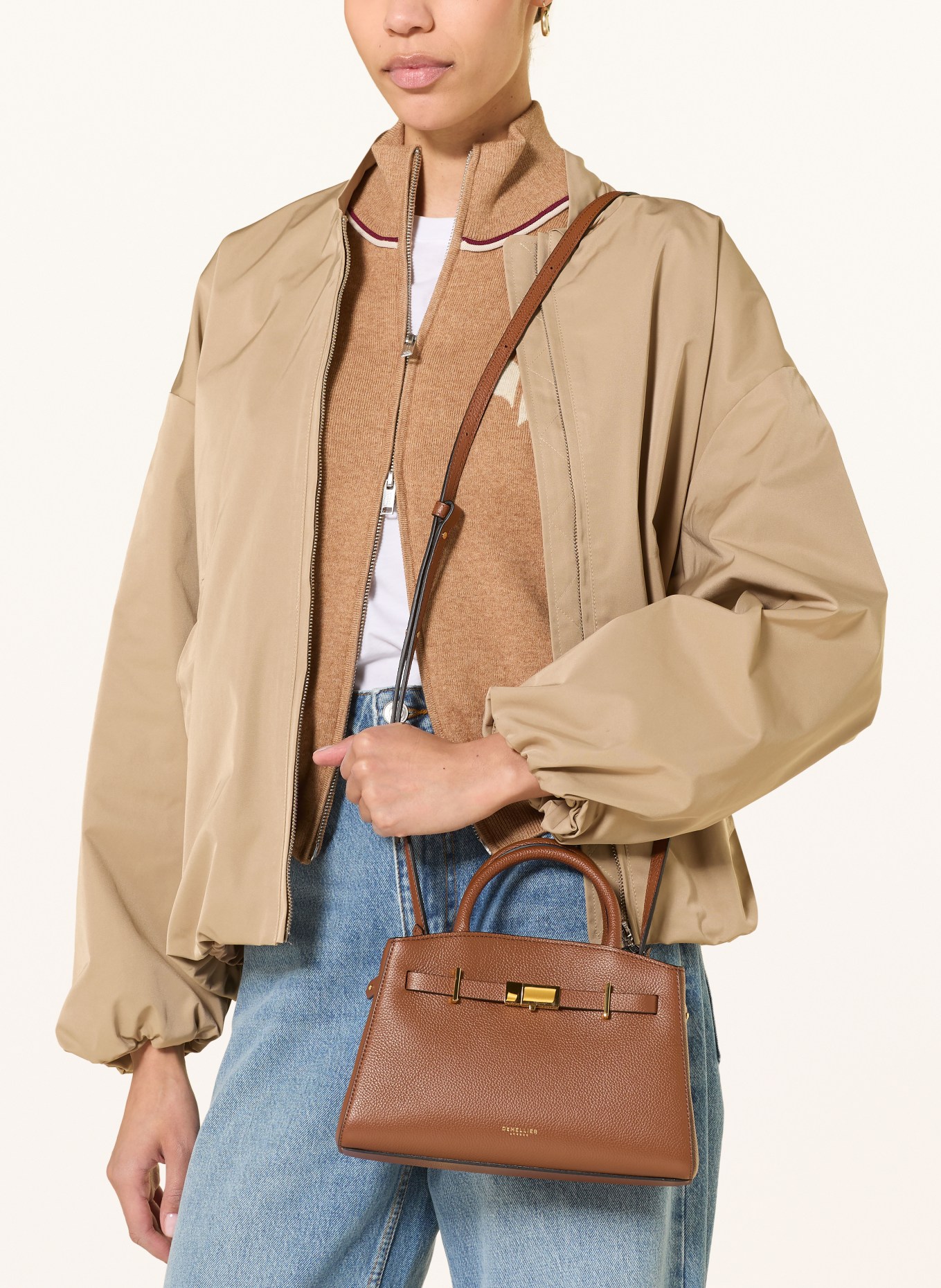 DEMELLIER Kabelka THE SMALL HUDSON: KOŇAKOVÁ