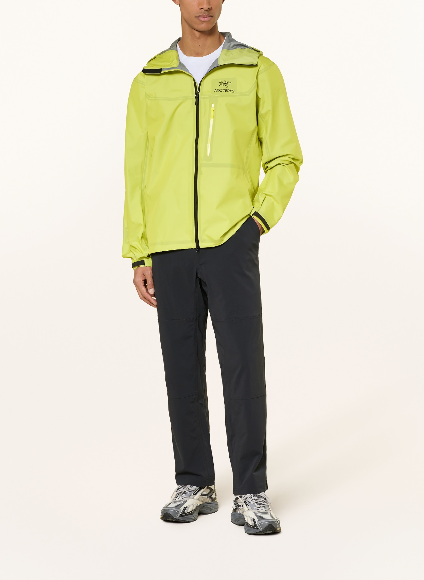 ARC'TERYX Hardshell-Jacke ALPHA SL: GELB