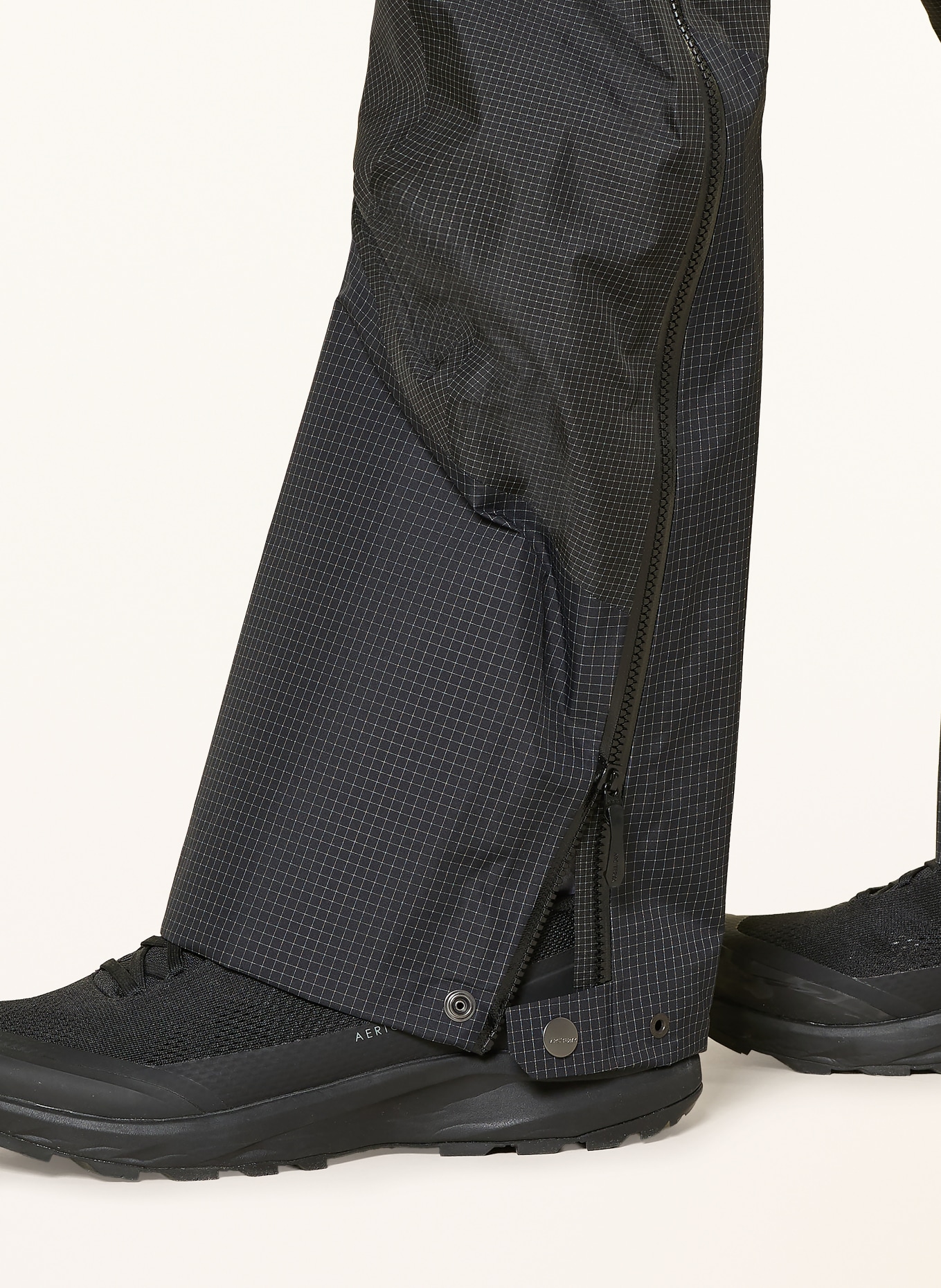 ARC'TERYX ALPHA SL hardshell pants: BLACK