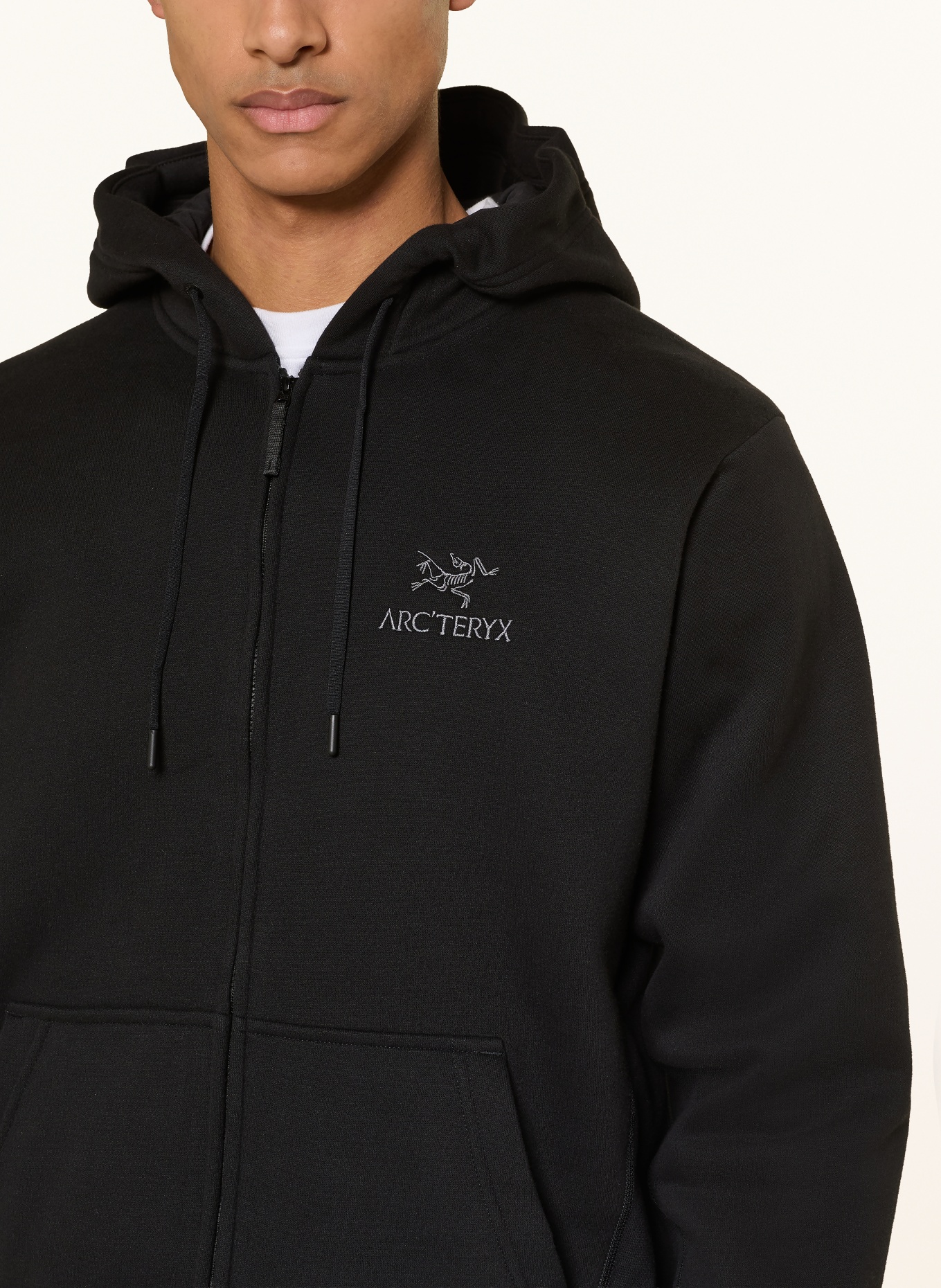 ARC'TERYX Sweatjacke EMBLEM: SCHWARZ