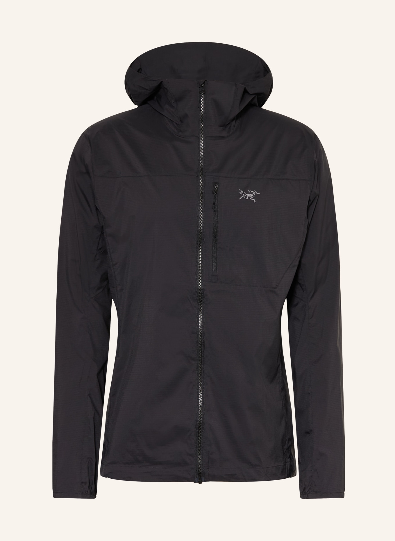 ARC'TERYX SQUAMISH HOODY functional jacket: BLACK
