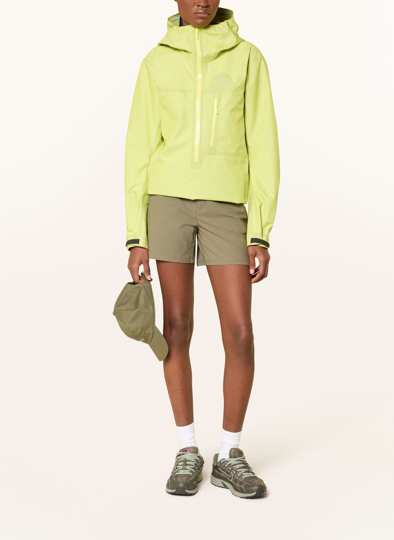 ARC'TERYX ALPHA SL hardshell jacket: NEON GREEN
