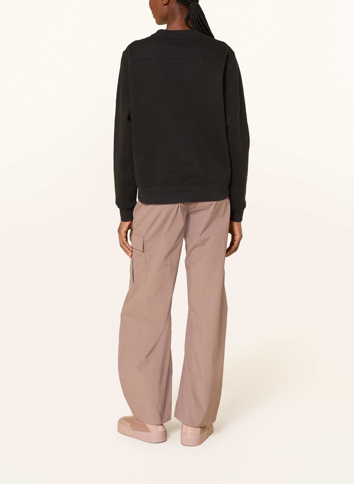 ARC'TERYX Sweatshirt EMBLEM CREW: SCHWARZ