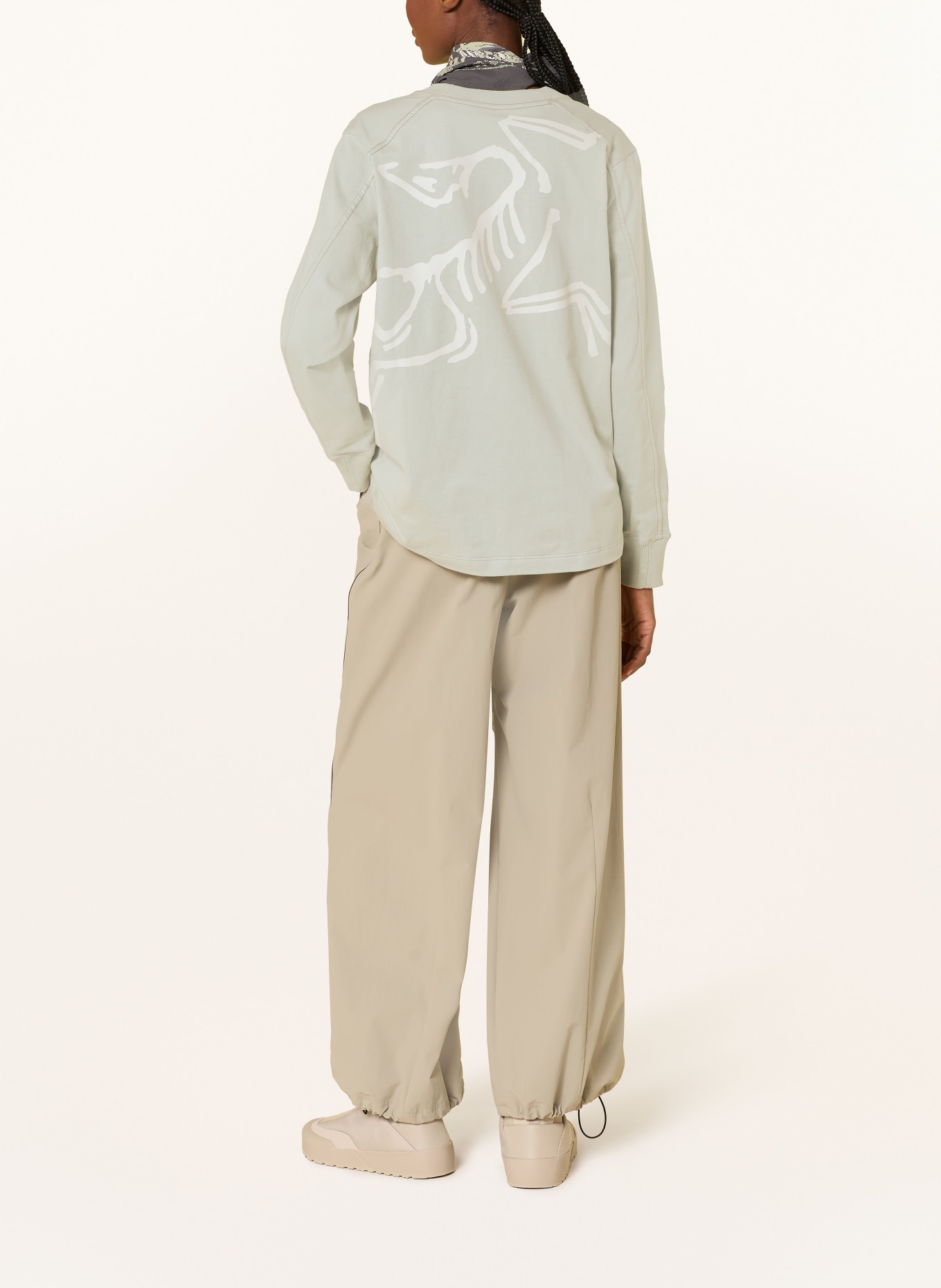 ARC'TERYX Long-sleeved KRAGG: LIGHT GREEN