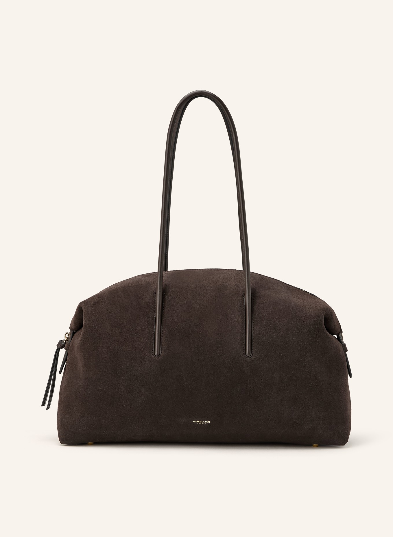 DEMELLIER THE STOCKHOLM shoulder bag: DARK BROWN