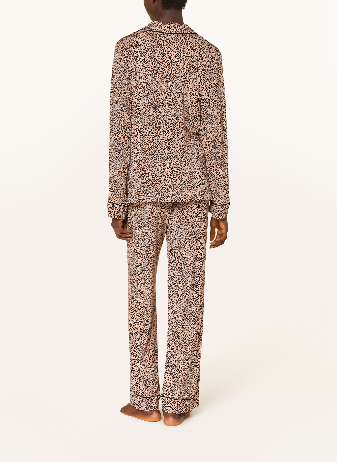 DKNY EVERGREEN pajamas: BROWN / BEIGE