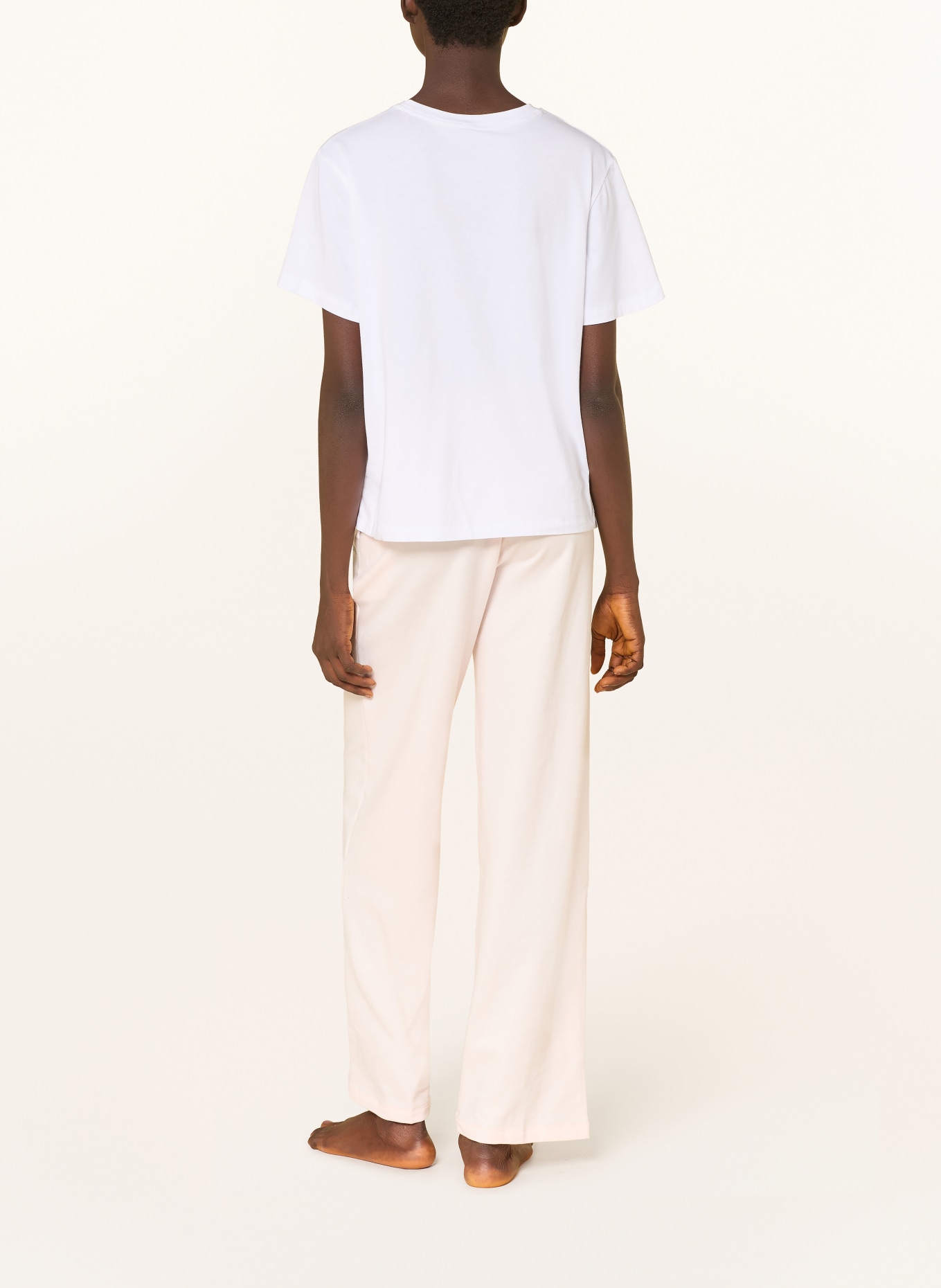 DKNY MAKE YOUR MARK pajamas with gemstones: LIGHT PINK