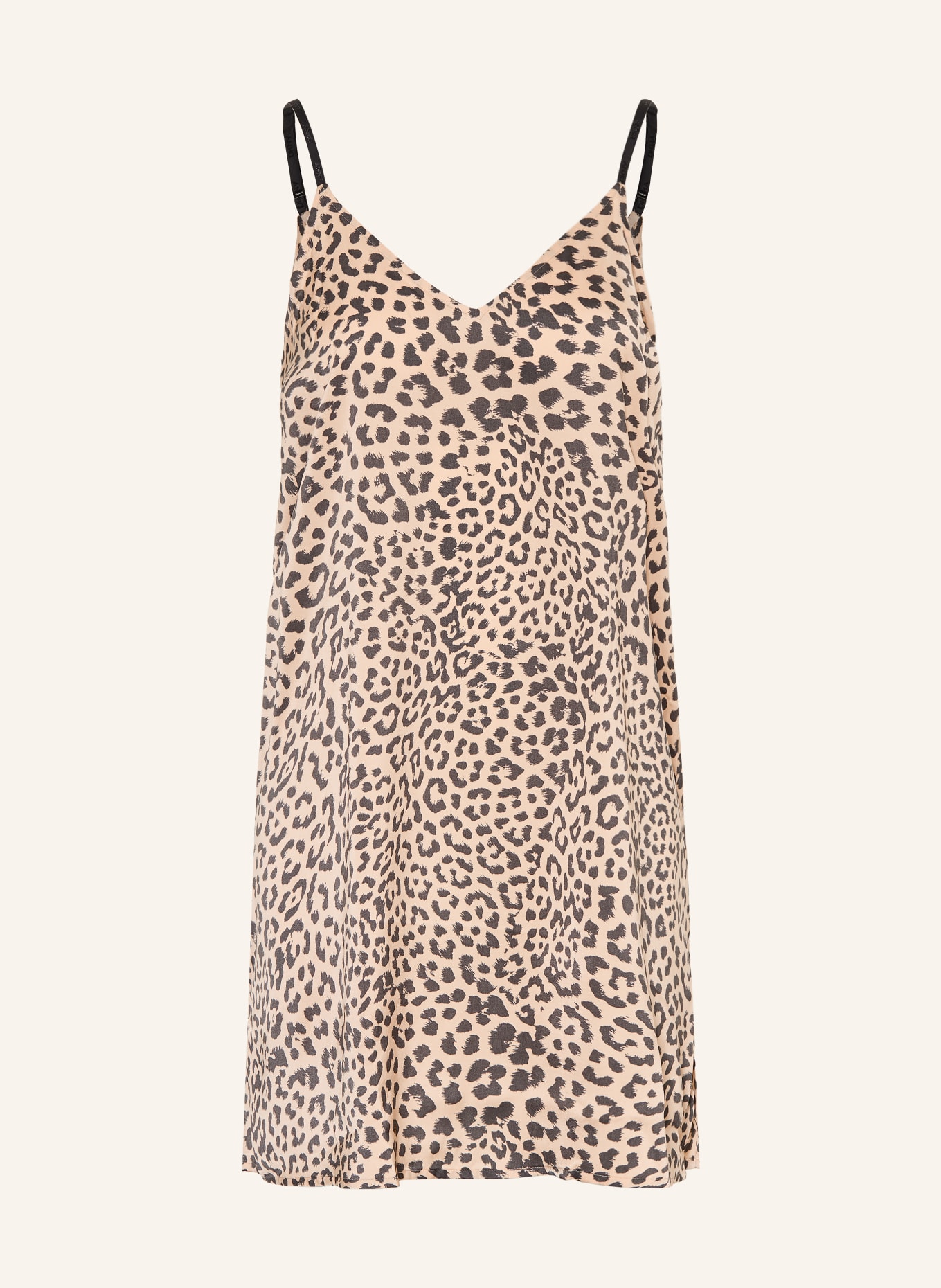 DKNY MANHATTAN CHIC Negligee: CAMEL / BLACK