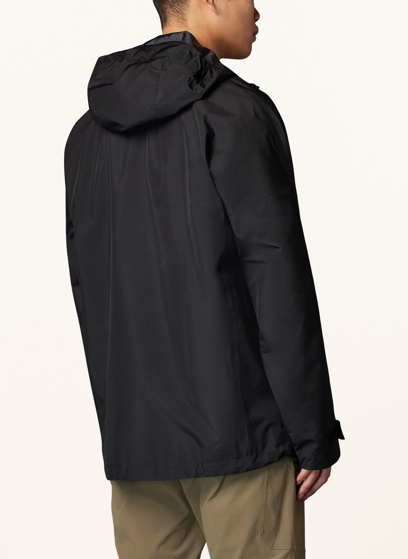 adidas TERREX Veste hardshell TERREX XPERIOR: NOIR / BLANC