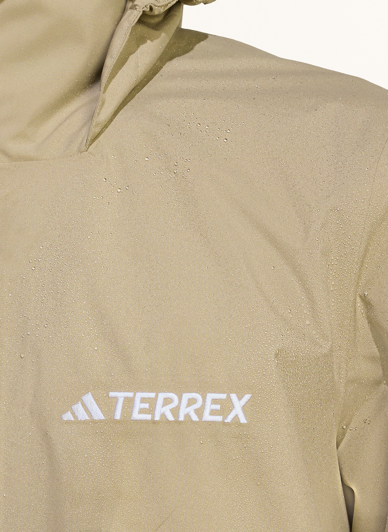 adidas TERREX MULTI ESSENTIAL 2L rain jacket: CAMEL