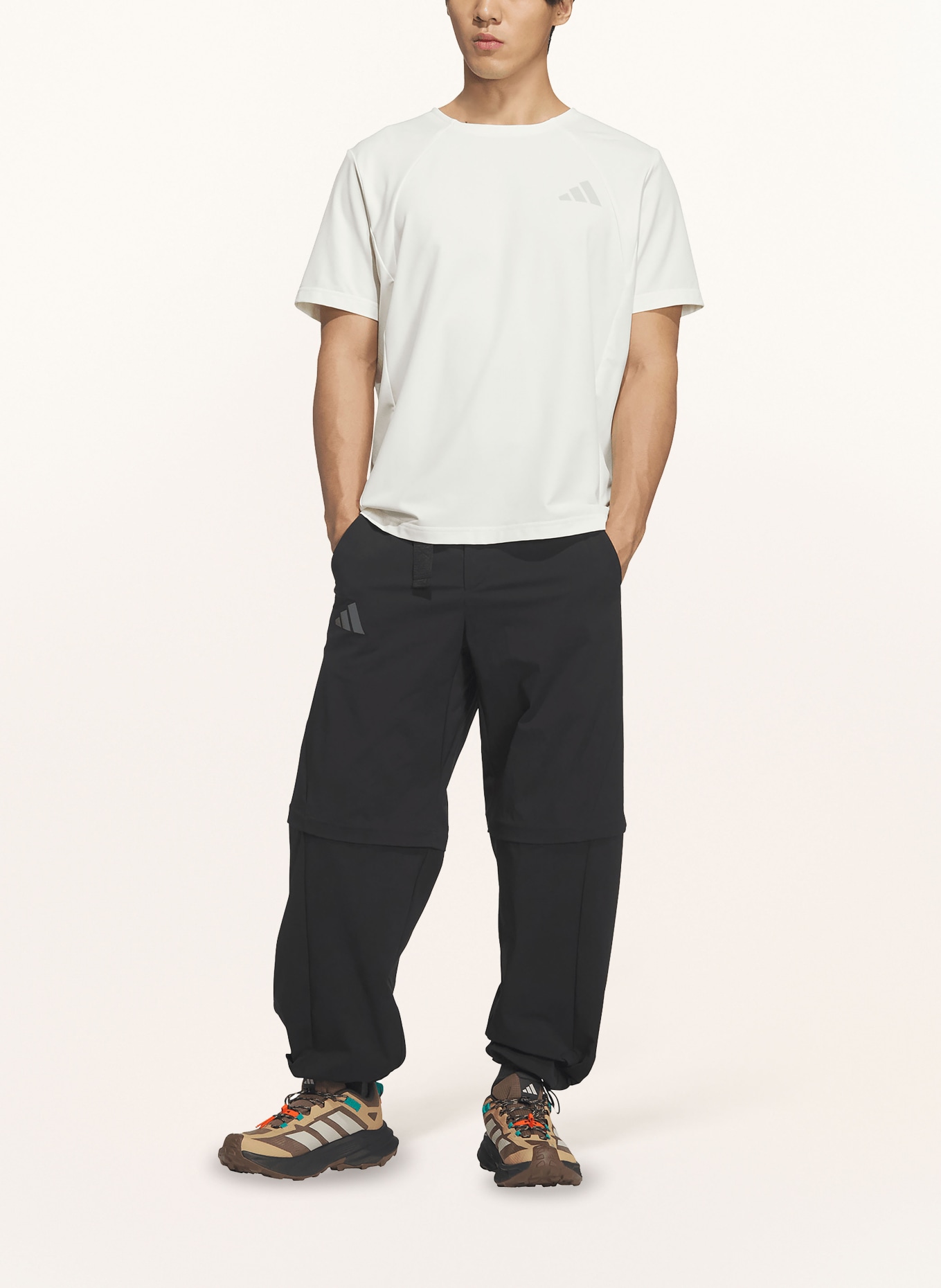 adidas TERREX Kalhoty s odnímatelnými nohavicemi XPLORIC: ČERNÁ