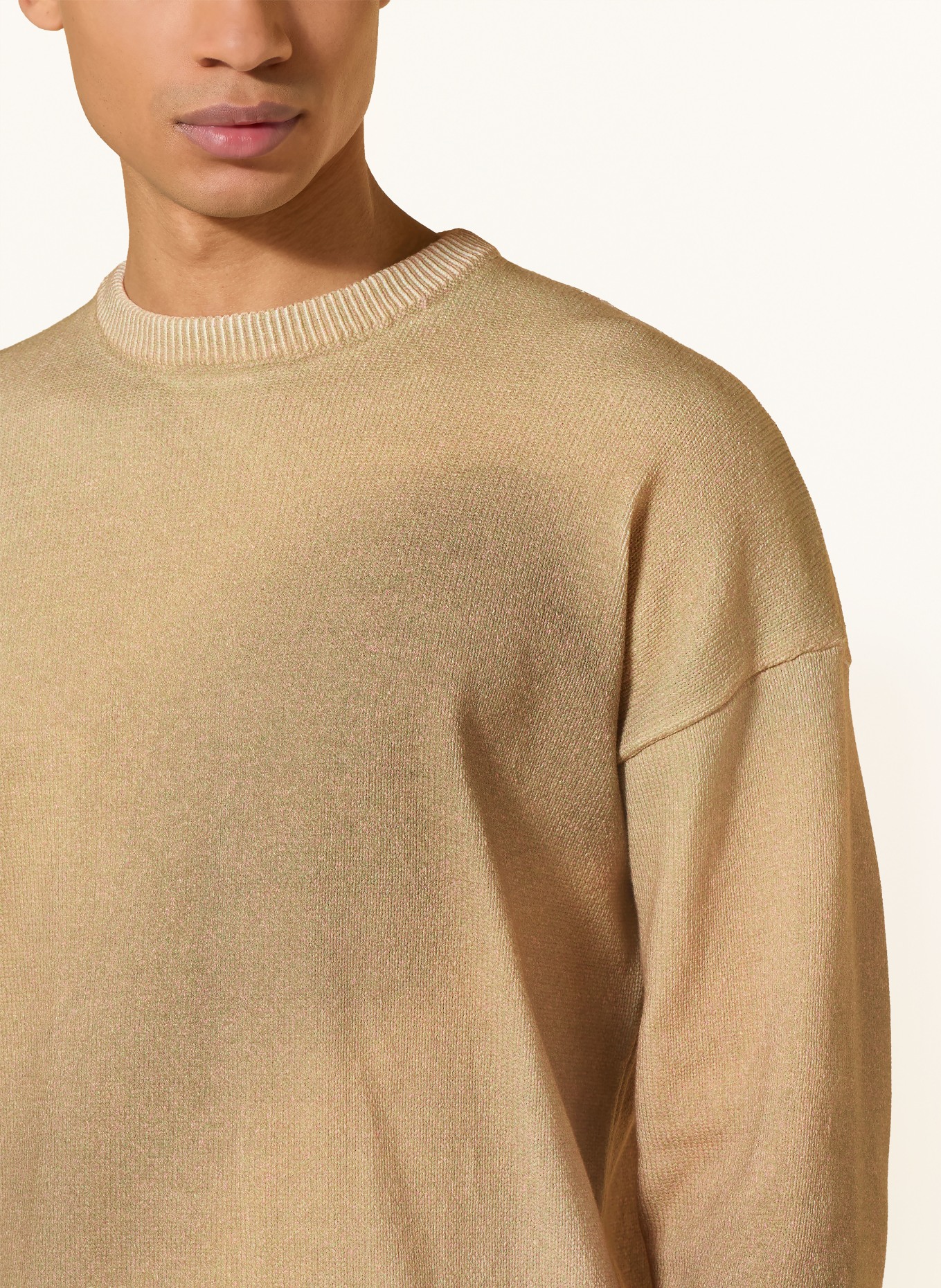 DRYKORN NEELIO sweater: LIGHT BROWN