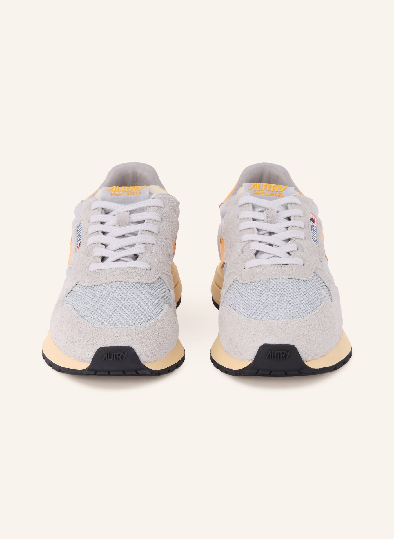 AUTRY Sneaker REELWIND LOW UT: BLAUGRAU / HELLORANGE