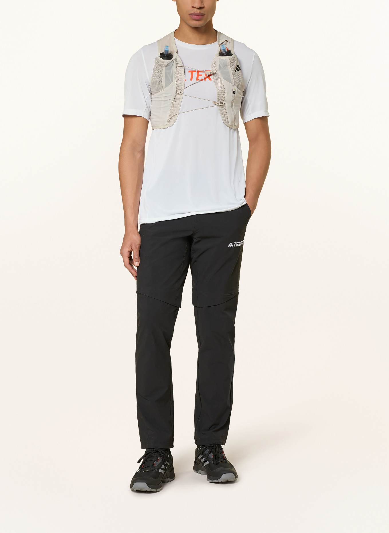 adidas TERREX Funkční vesta XPERIOR 5L: BÉŽOVÁ