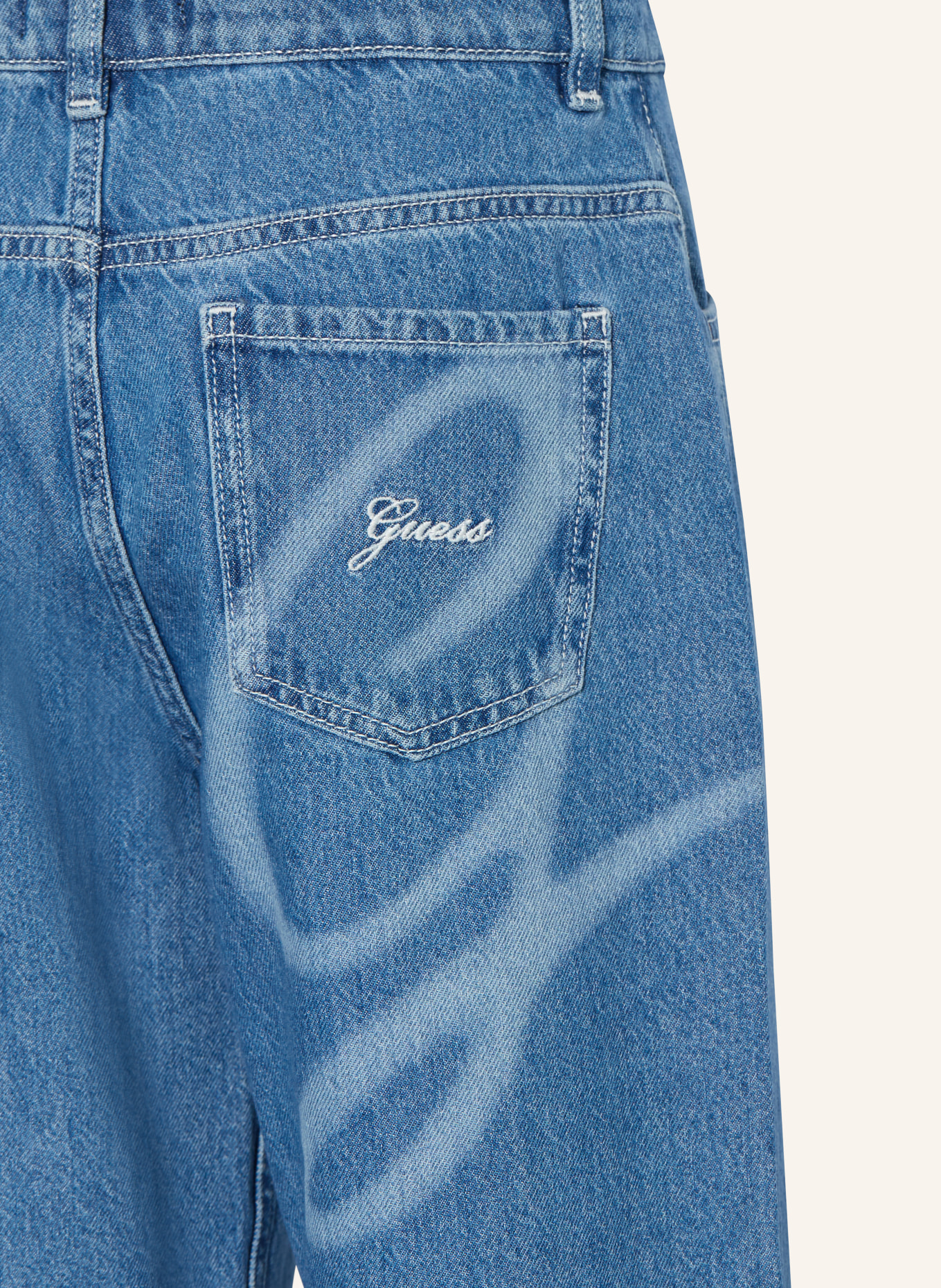 GUESS Oversized jeans: HTKY HEART TOKYO WASH