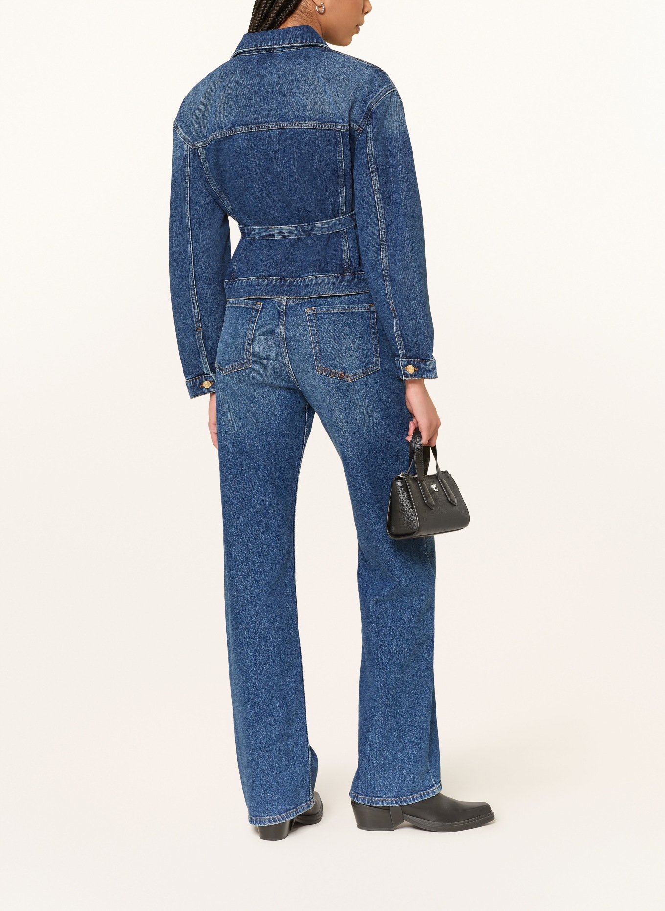 HUGO Kurtka dżinsowa GIZZIE: 430 BRIGHT BLUE