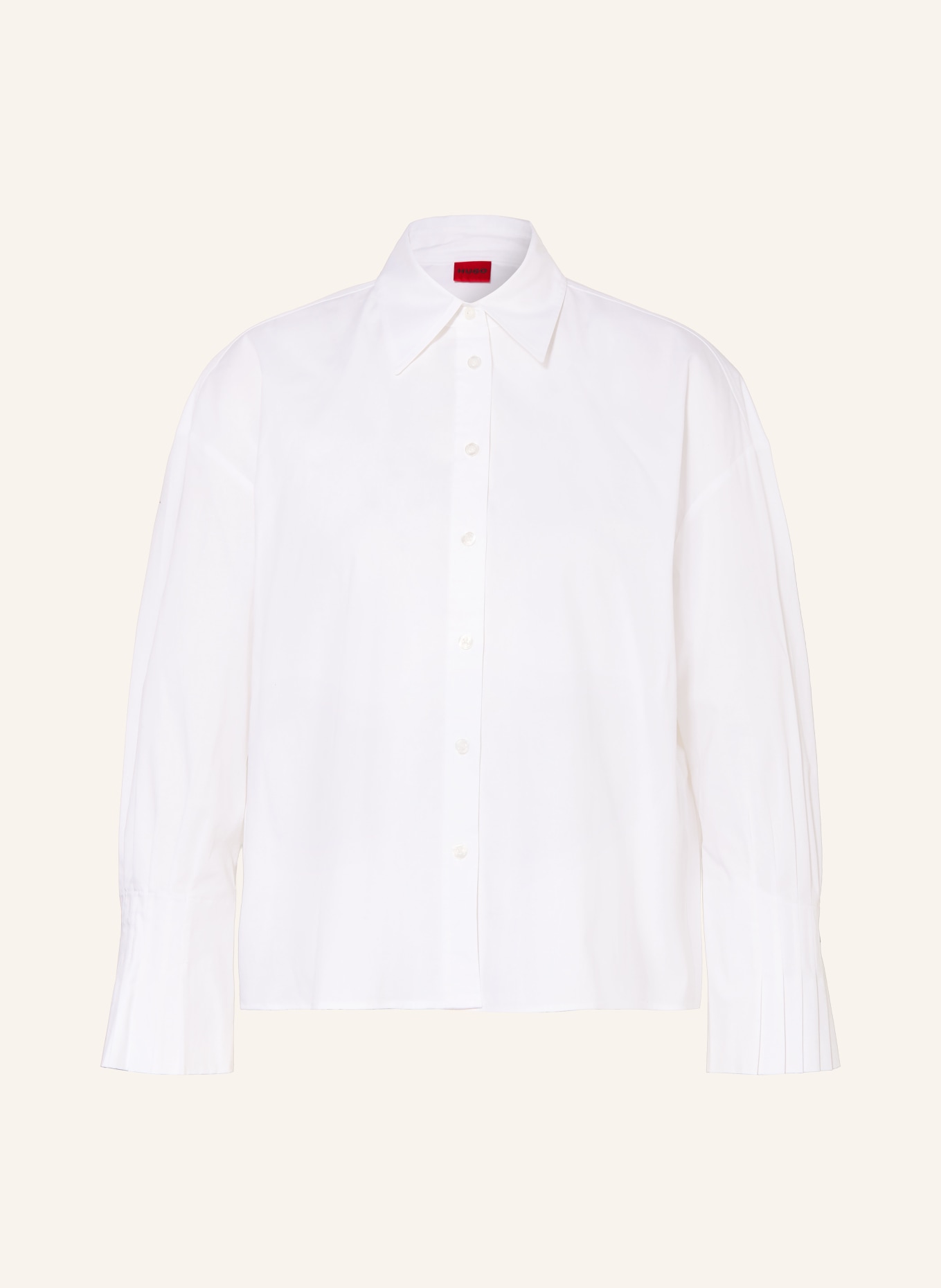 HUGO Hemdbluse EGGY: ECRU