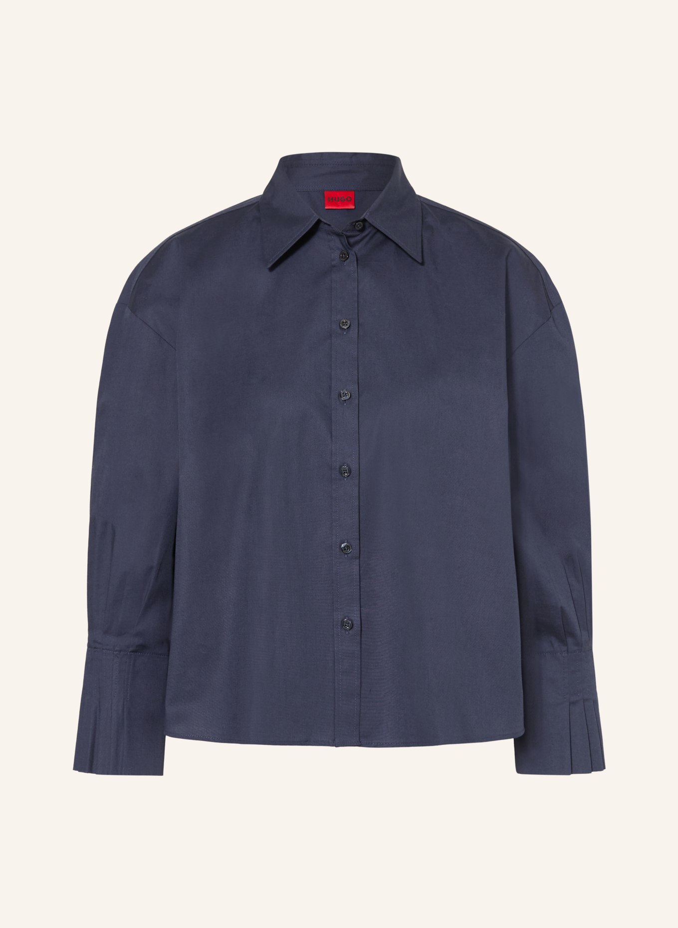HUGO Košile EGGY: TMAVĚ MODRÁ
