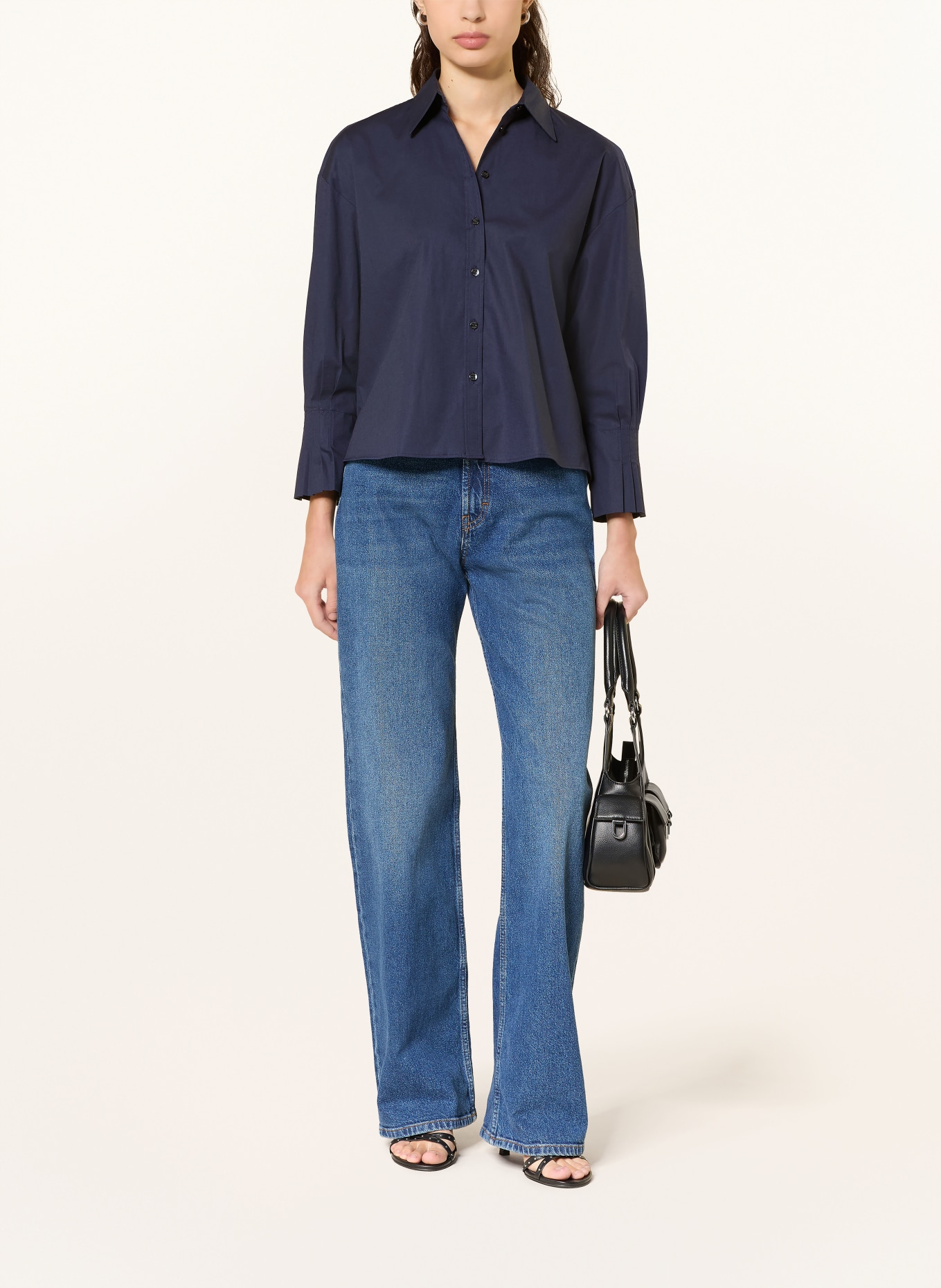 HUGO Košile EGGY: TMAVĚ MODRÁ