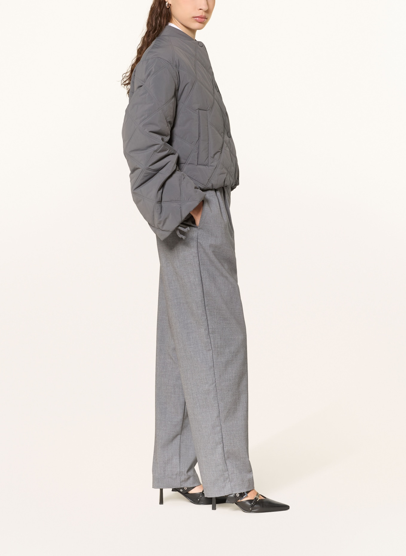 HUGO Hose HENDIA: GRAU