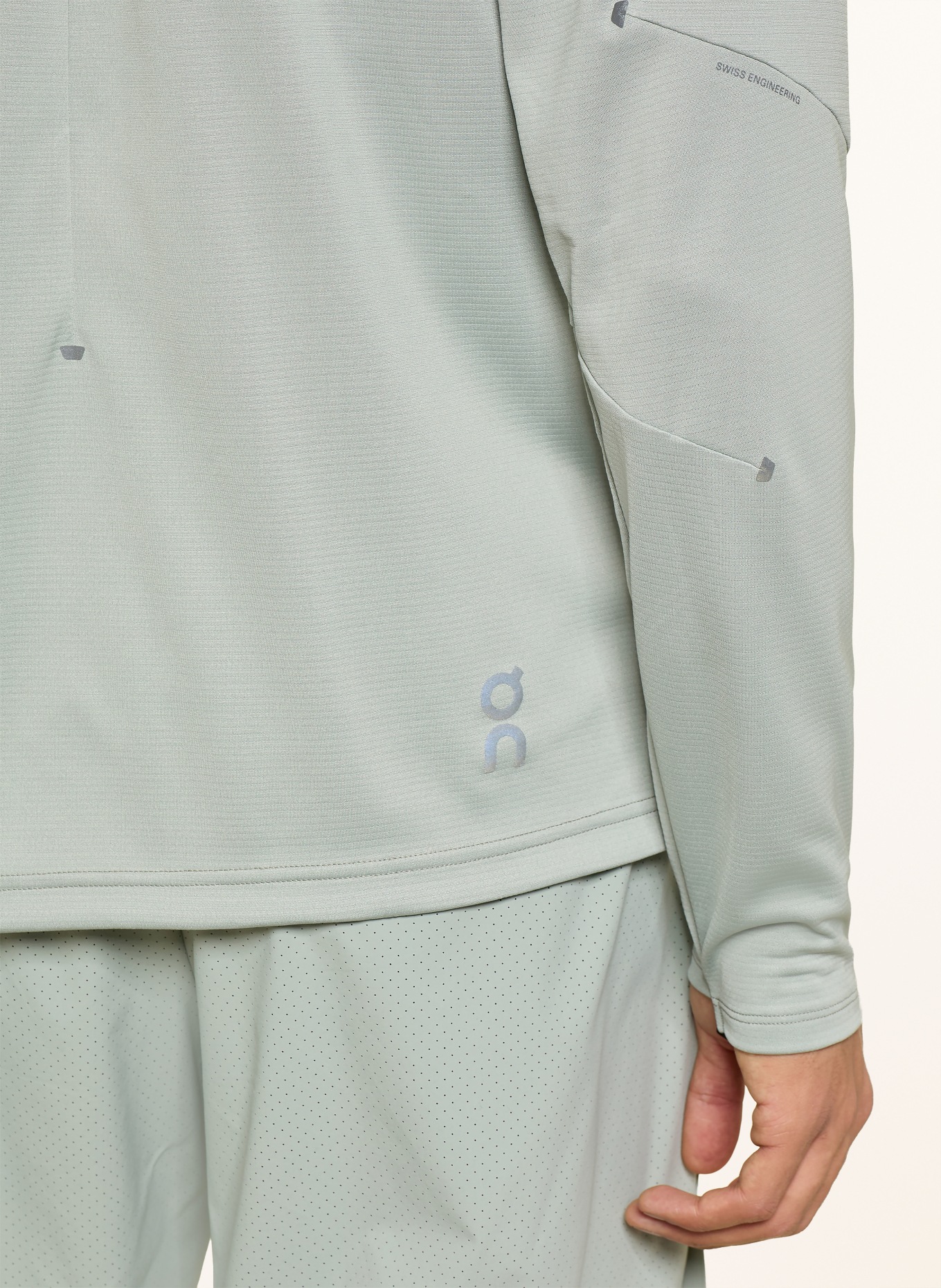 On Laufshirt CLIMATE: TÜRKIS