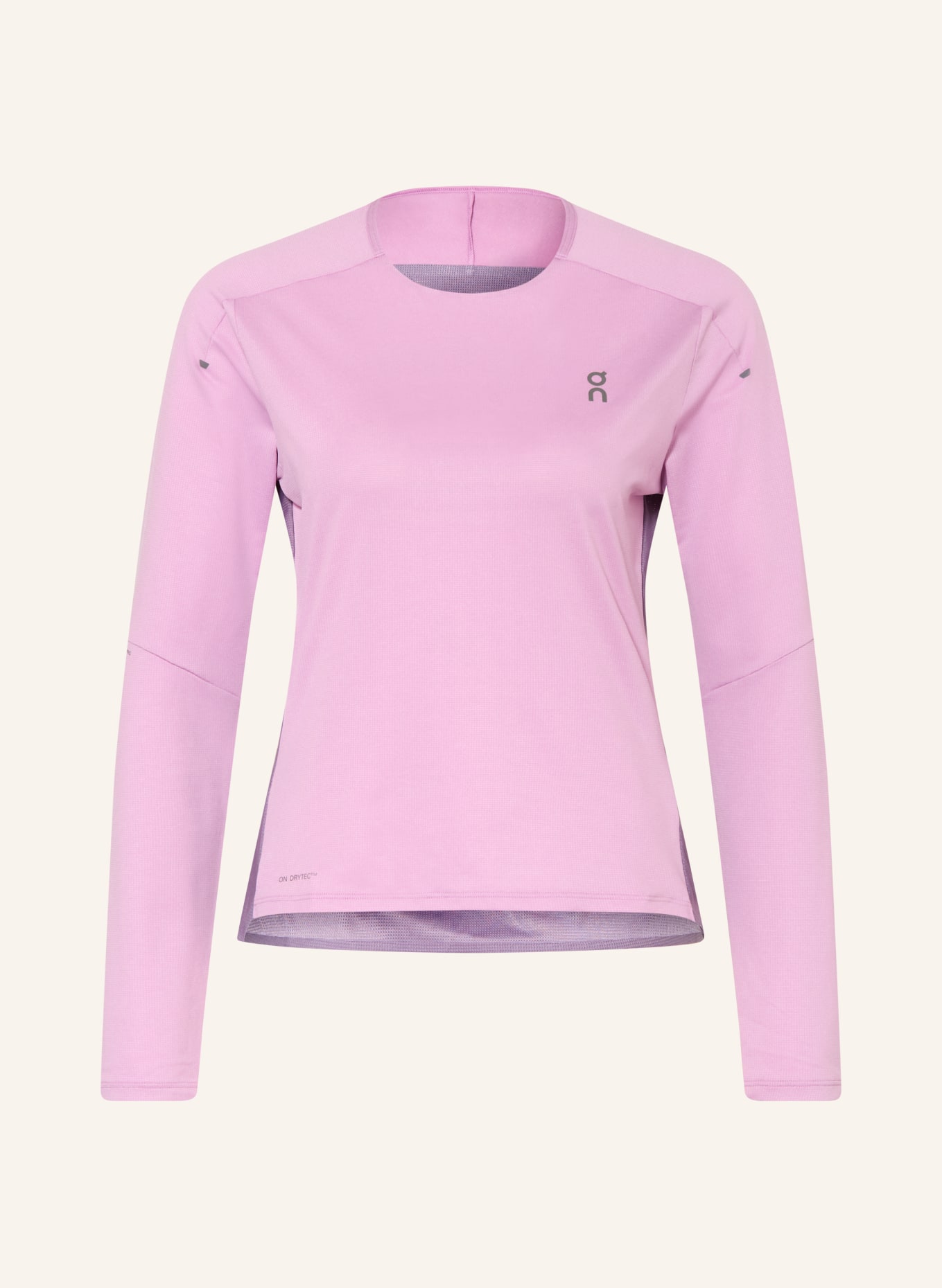 On Běžecké tričko PERFORMANCE LONG-T: RŮŽOVÁ / STARORŮŽOVÁ