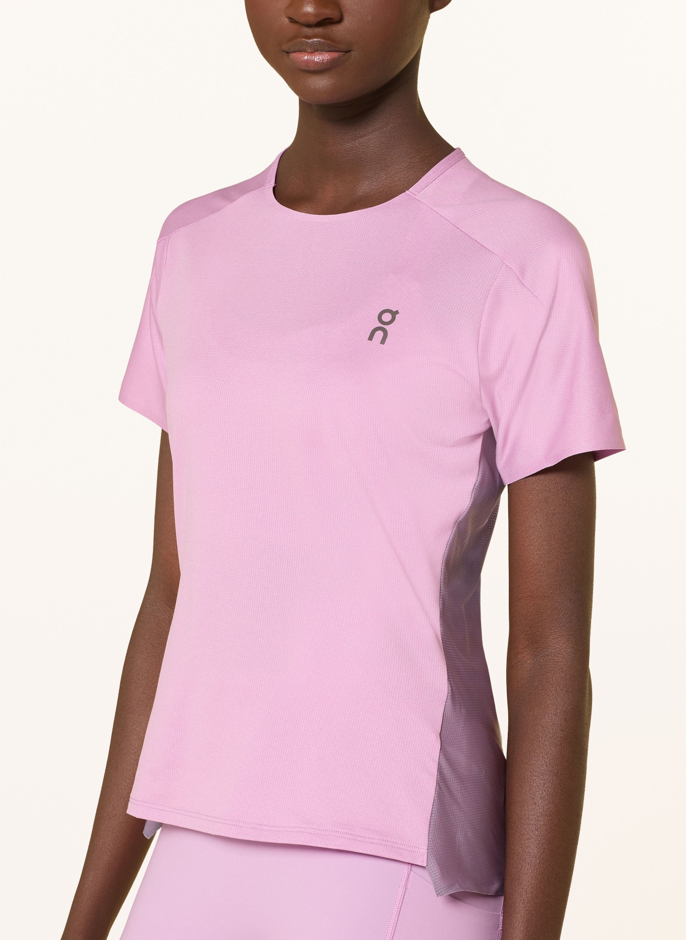 On Běžecké tričko PERFORMANCE-T: RŮŽOVÁ / STARORŮŽOVÁ
