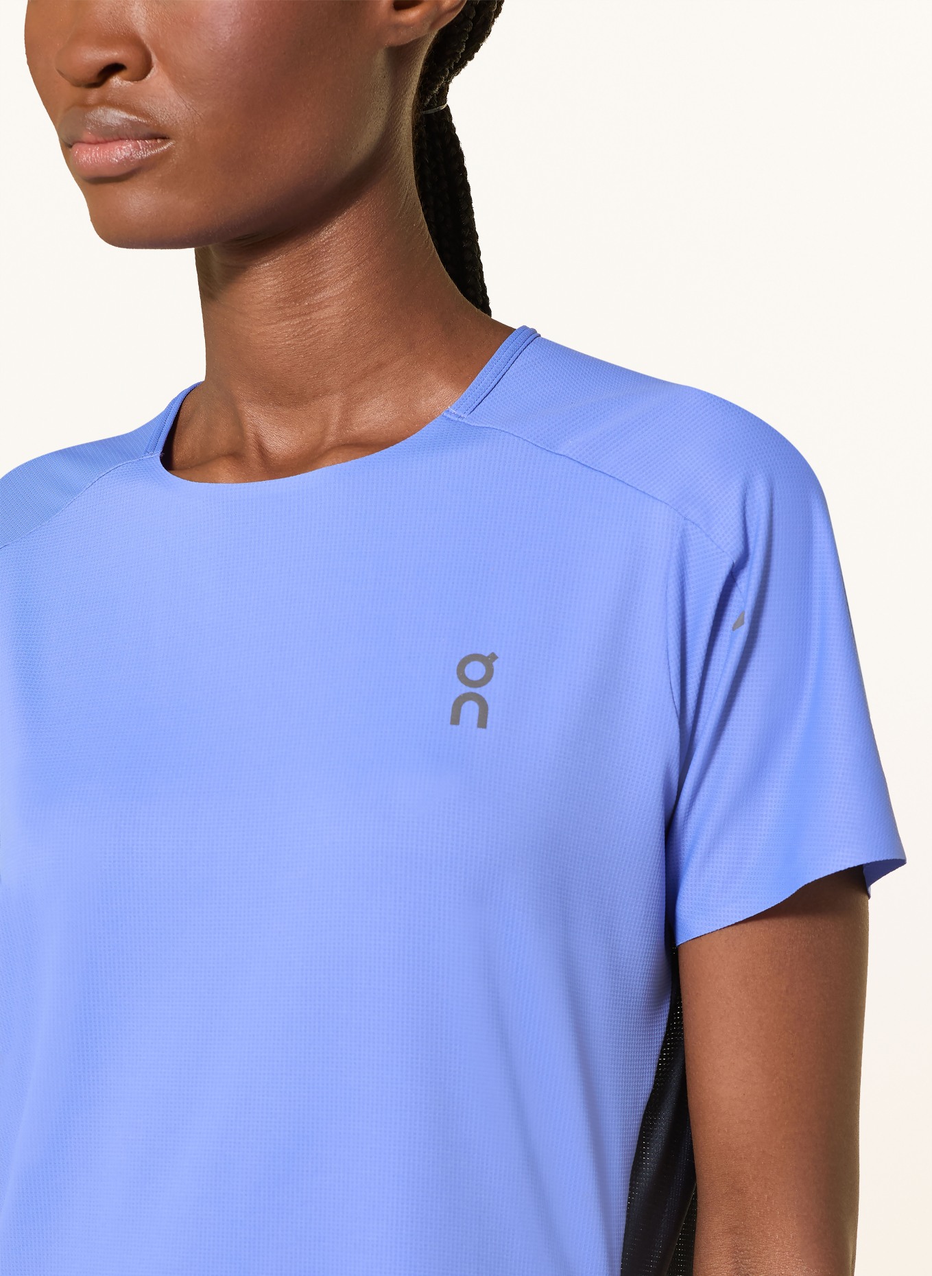 On Běžecké tričko PERFORMANCE-T: MODRÁ / TMAVĚ MODRÁ