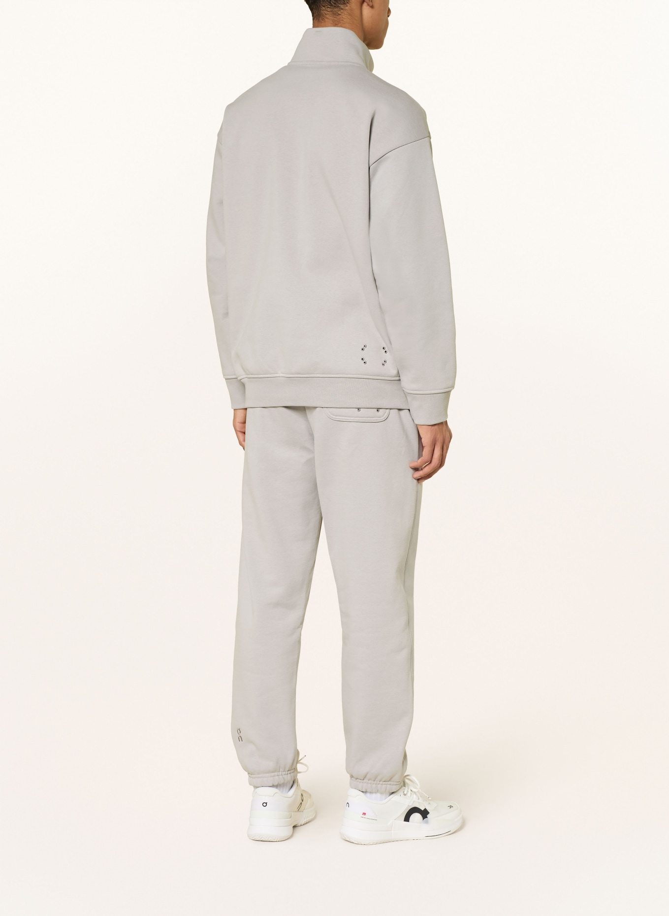 On Spodnie dresowe CLUB COLLECTIVE: SZAROBRĄZOWY