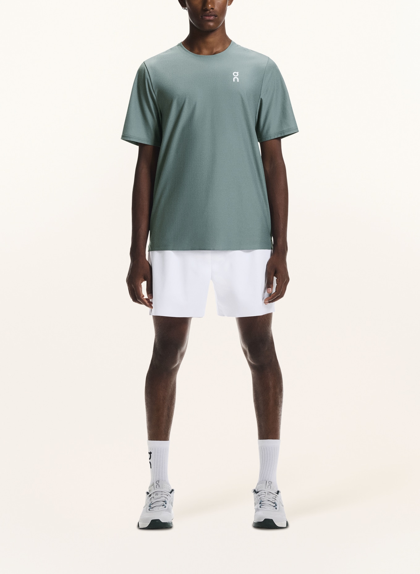 On Spodenki tenisowe 5" COURT: BIAŁY