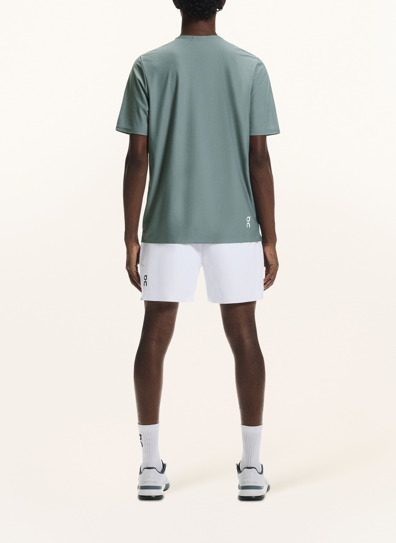 On Spodenki tenisowe 5" COURT: BIAŁY