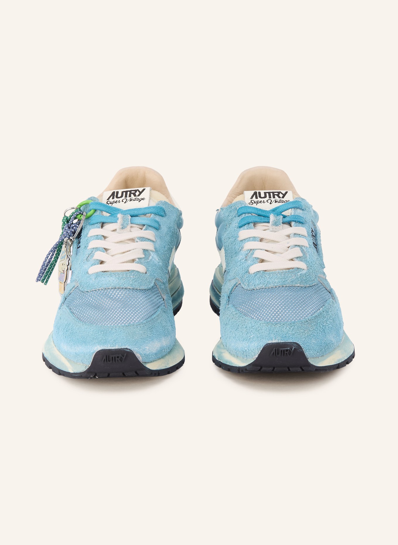 AUTRY Tenisky REELWIND SUPER VINTAGE LOW YS: MODRÁ / BÍLÁ