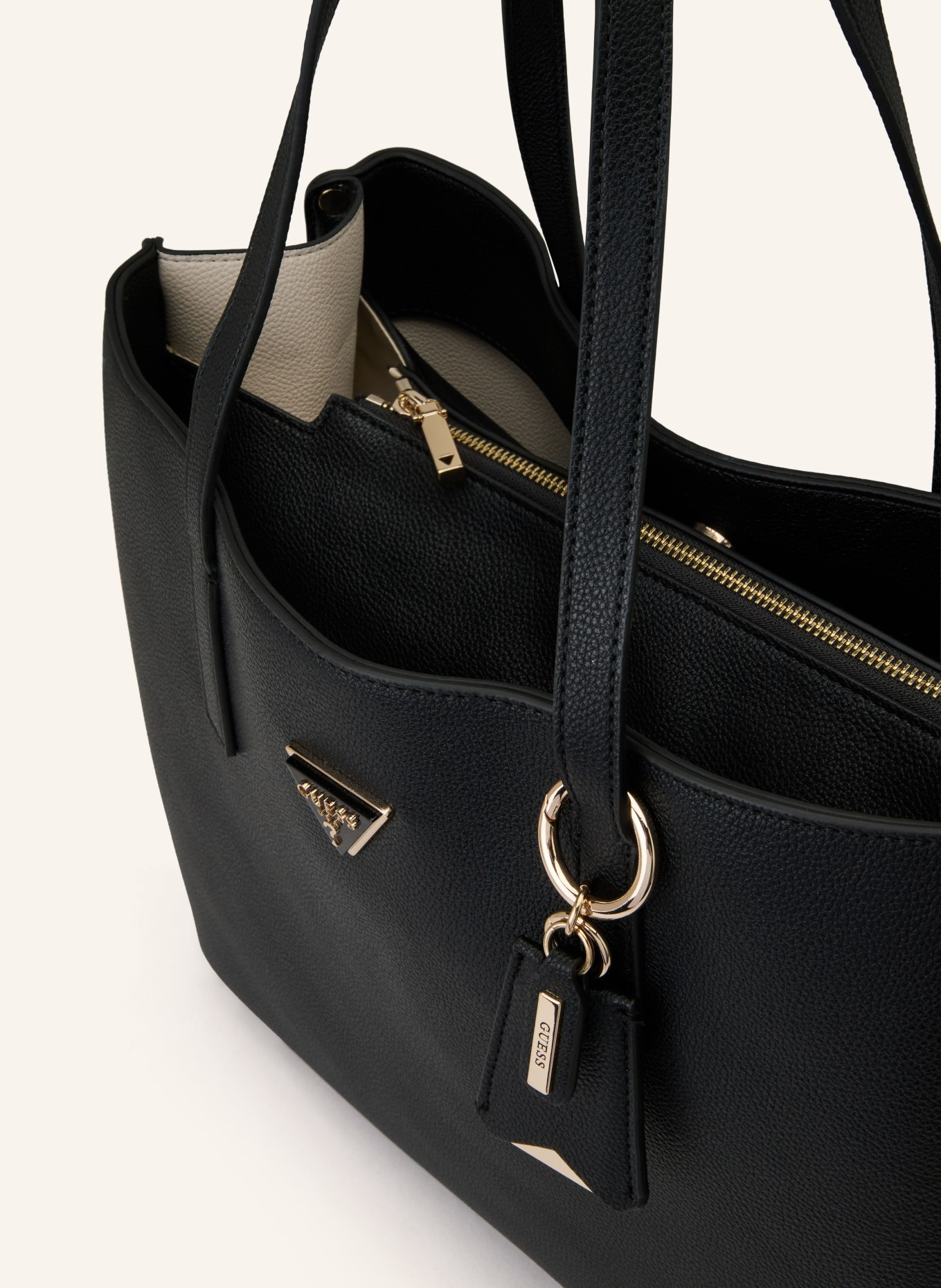 GUESS Shopper MERIDIAN II: BLACK / SILVER