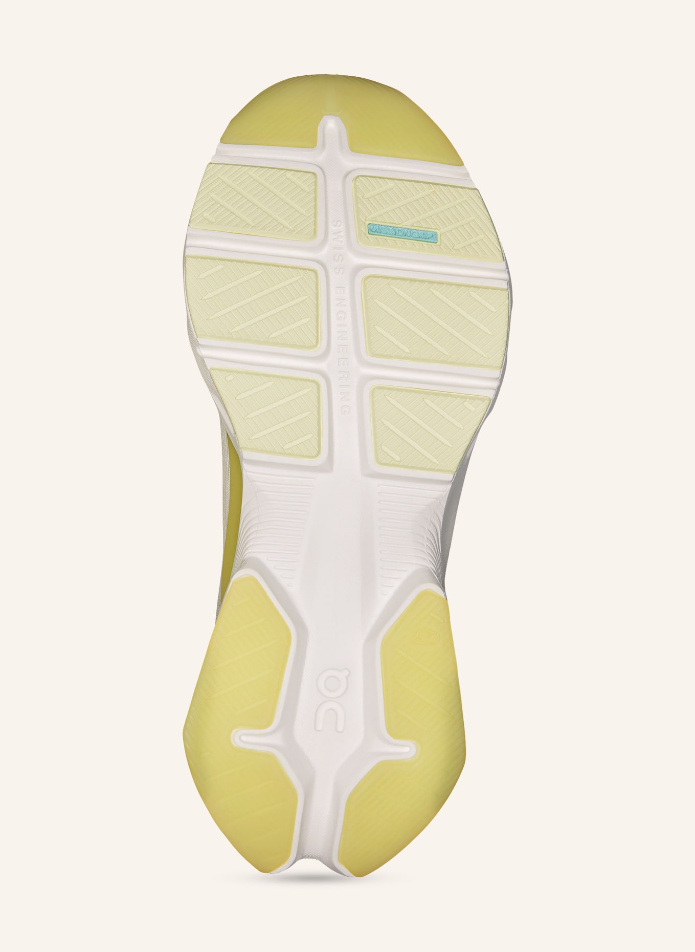 On Fitnessschuhe CLOUDPULSE 2: HELLGELB / GELB