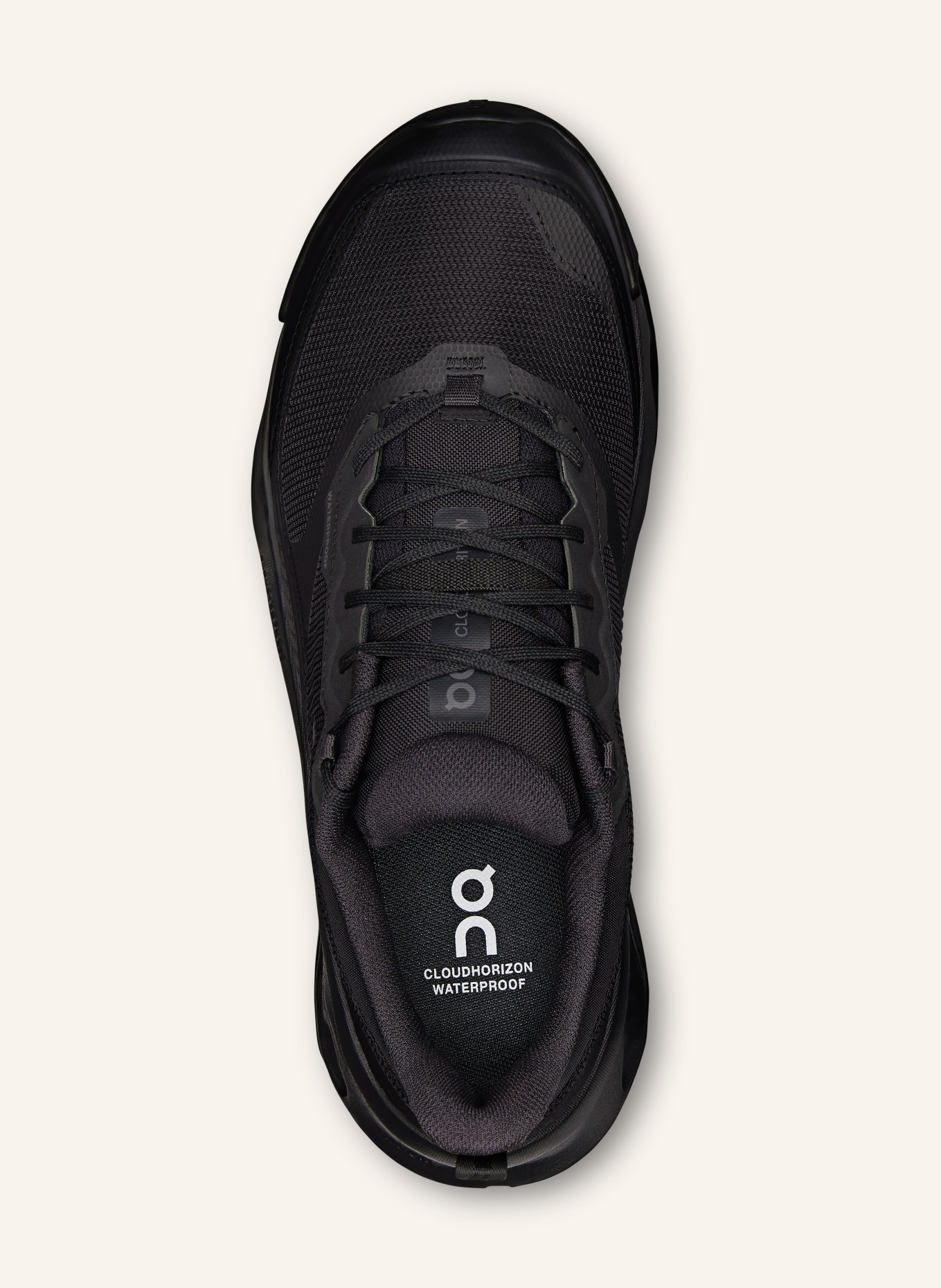 On Wanderschuhe CLOUDHORIZON 2 WATERPROOF: SCHWARZ