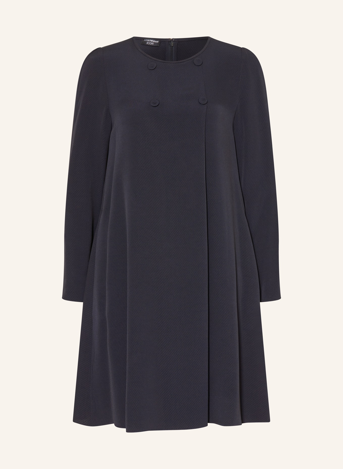 EMPORIO ARMANI Kleid: DUNKELBLAU / DUNKELGRAU