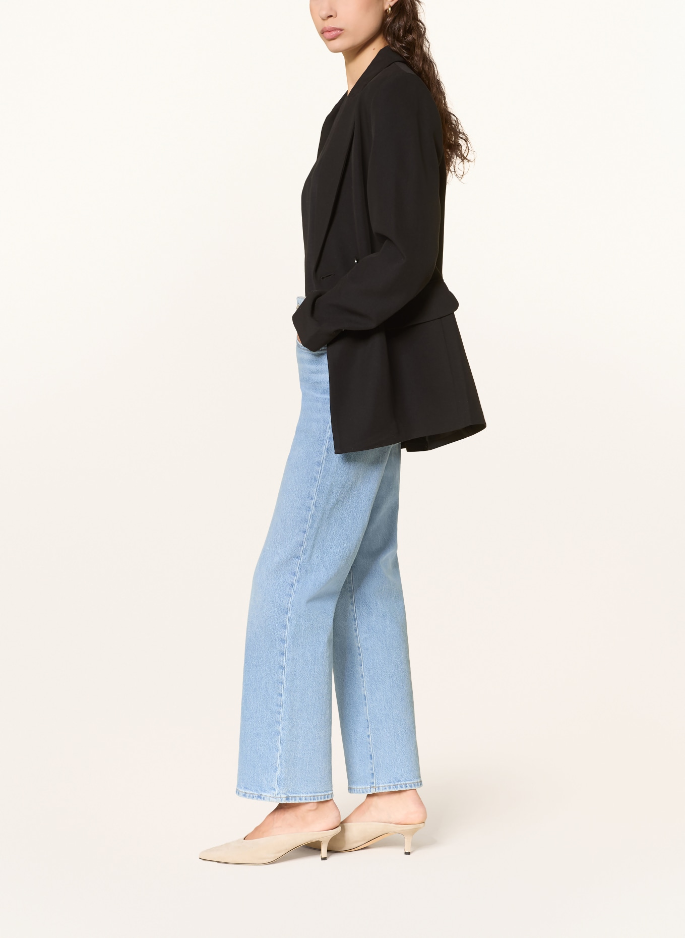 BOSS Straight jeans PARKWAY Slim Fit: 422 MEDIUM BLUE