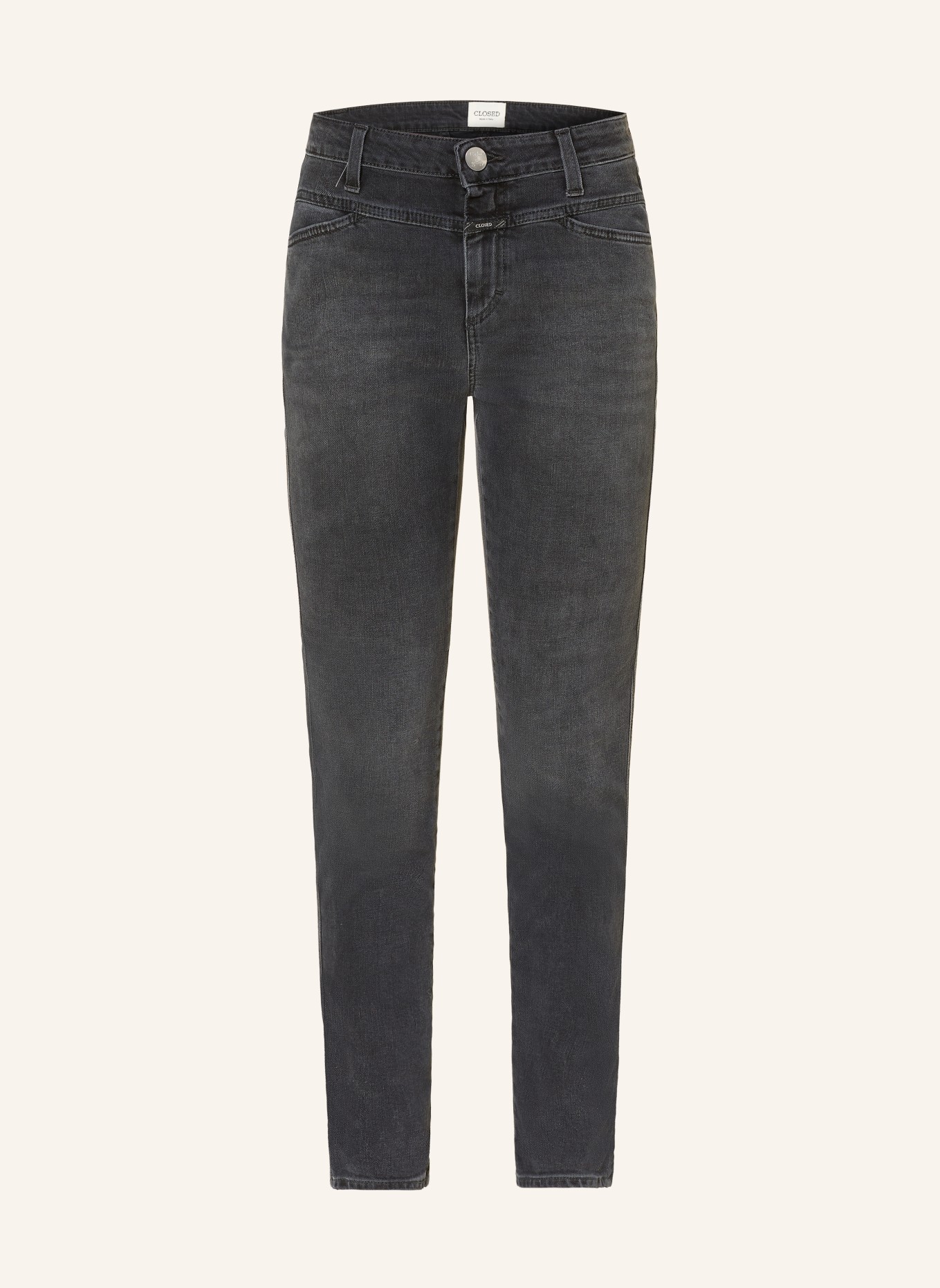 CLOSED Skinny Jeans SKINNY PUSHER: DGY DARK GREY
