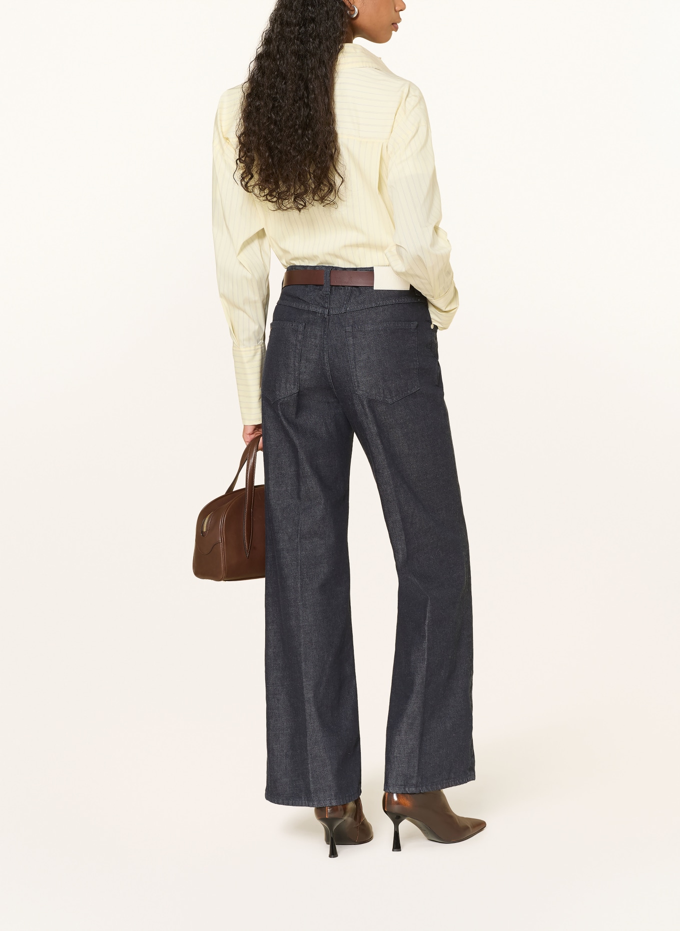 CLOSED Wide Leg Jeans GILLAN: DBL DARK BLUE