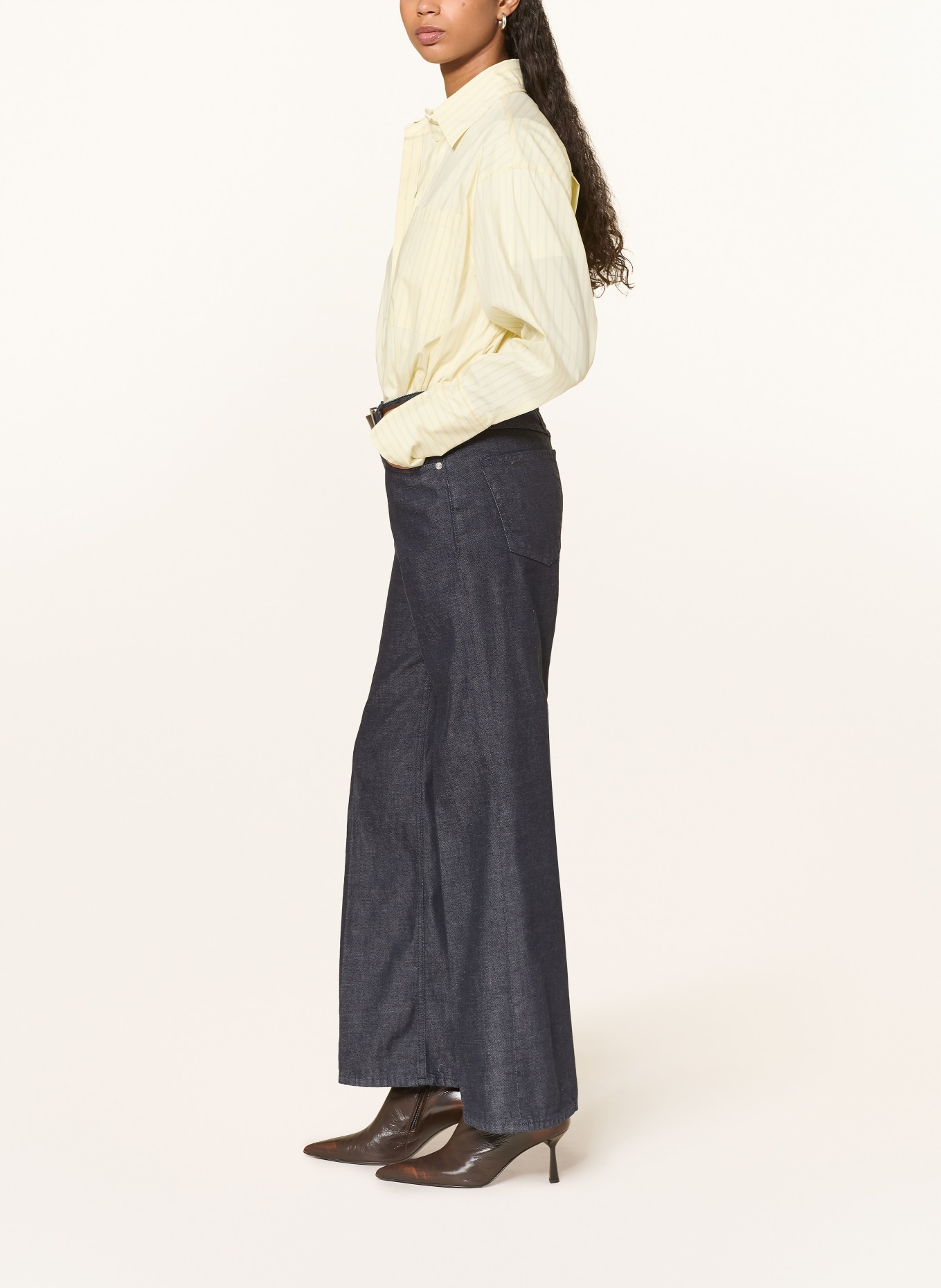 CLOSED Wide Leg Jeans GILLAN: DBL DARK BLUE