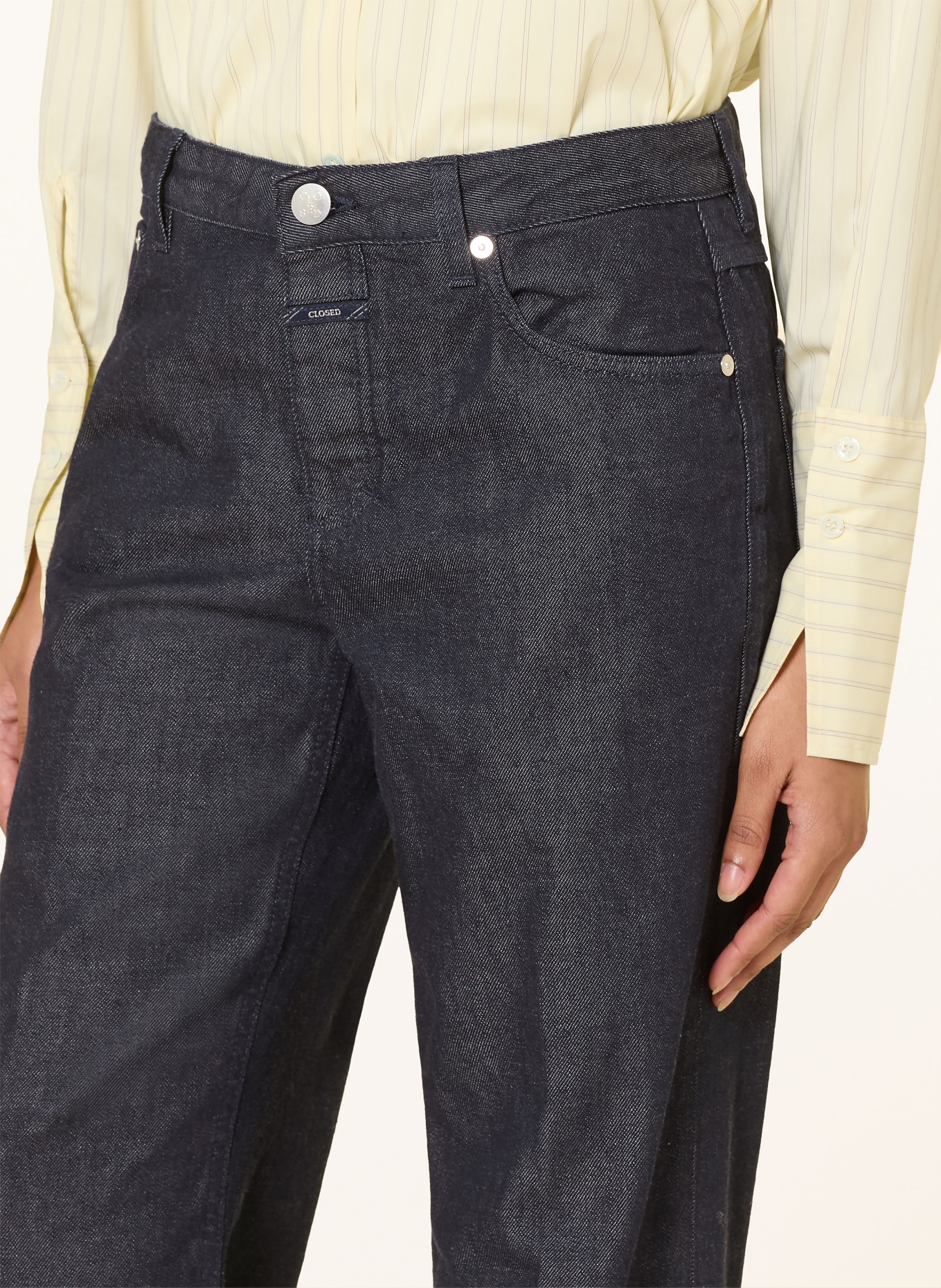 CLOSED Wide Leg Jeans GILLAN: DBL DARK BLUE