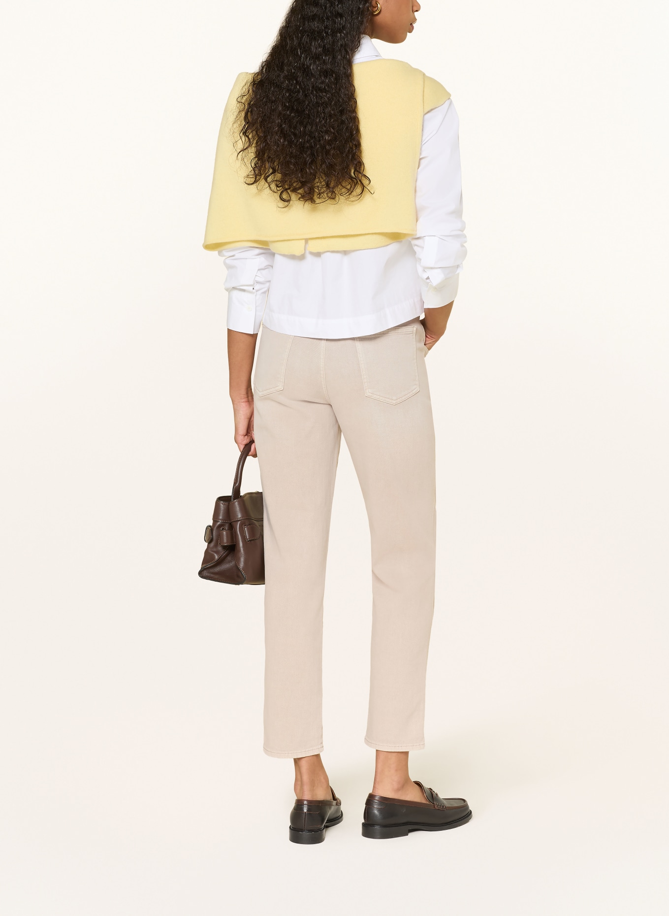 CLOSED Straight jeans PEDAL PUSHER: 996 Clay beige