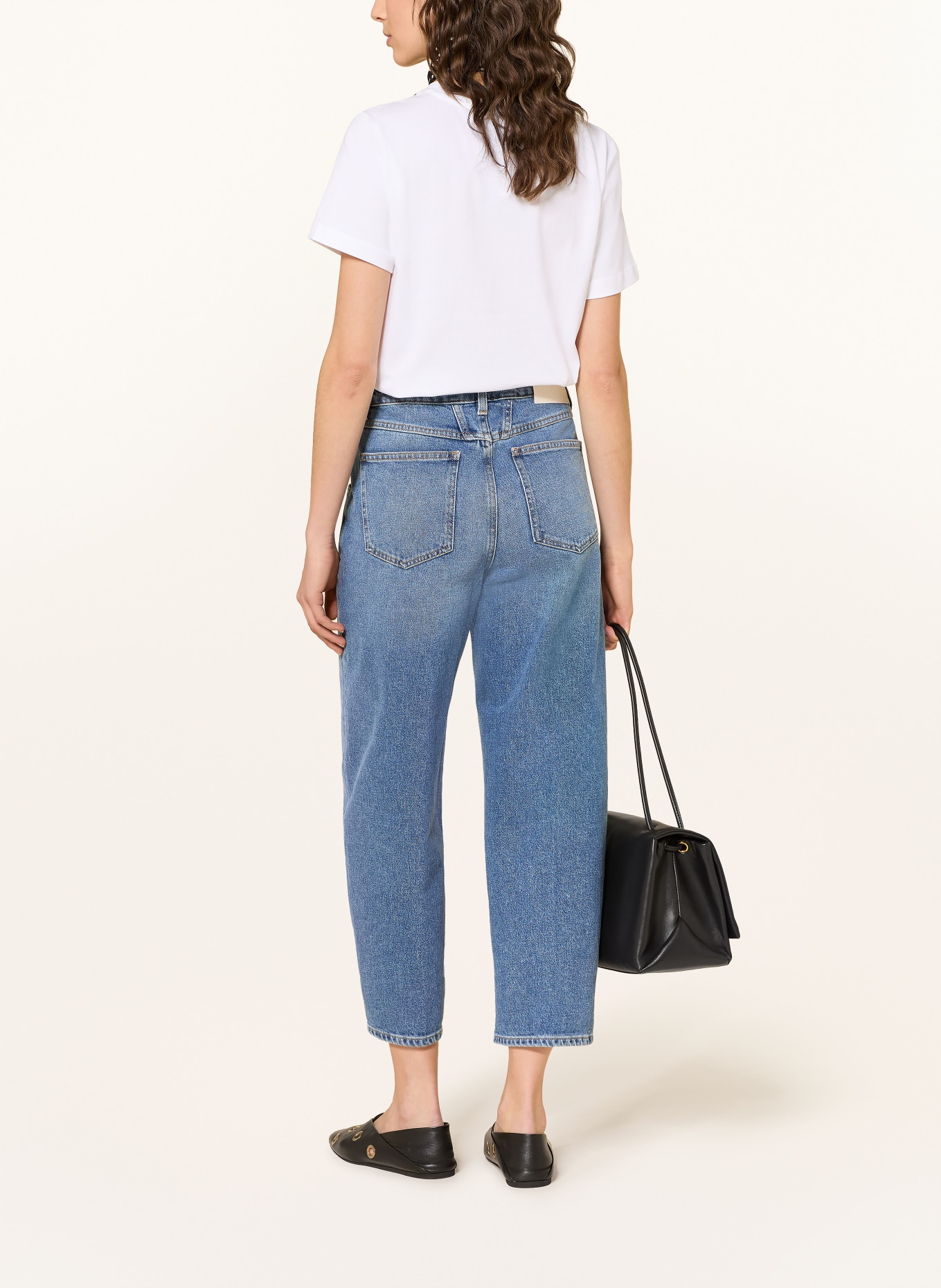 CLOSED Cropped jeans STOVER-X: MBL MID BLUE