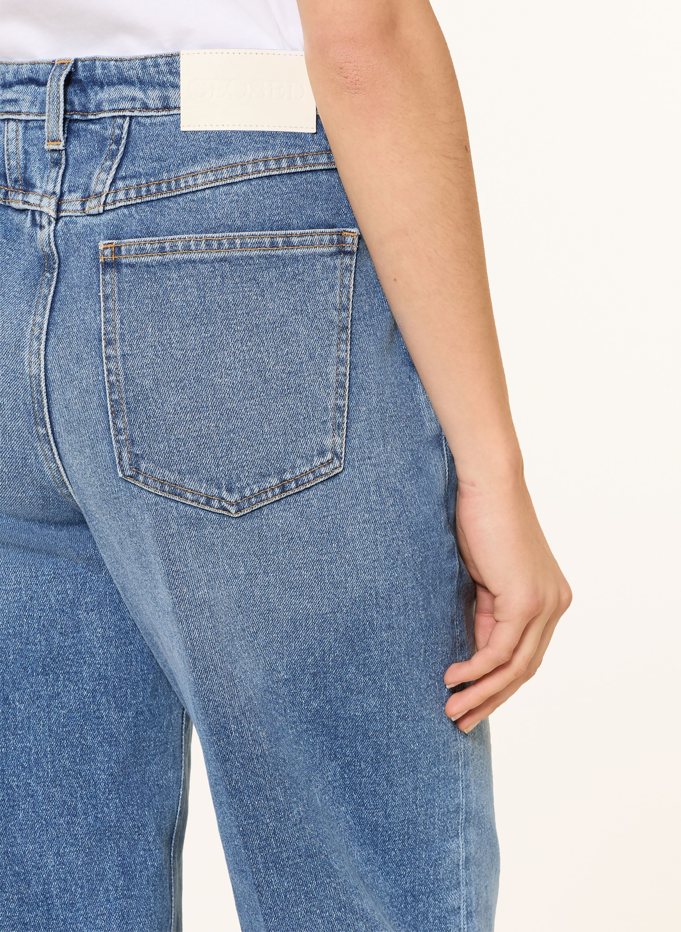 CLOSED Cropped jeans STOVER-X: MBL MID BLUE