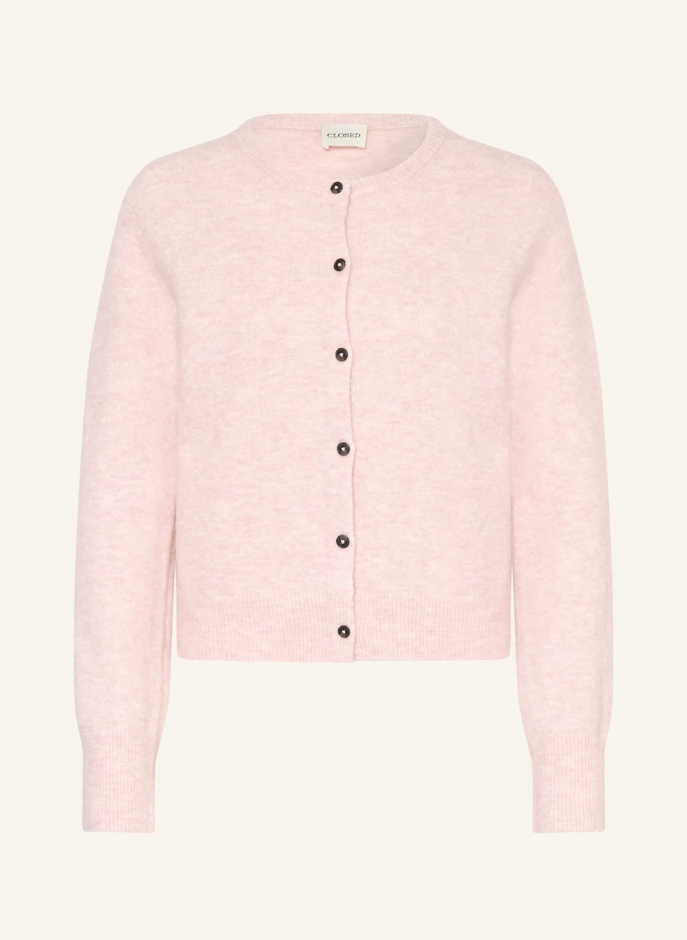 CLOSED Pletený kardigan: SVĚTLE RŮŽOVÁ